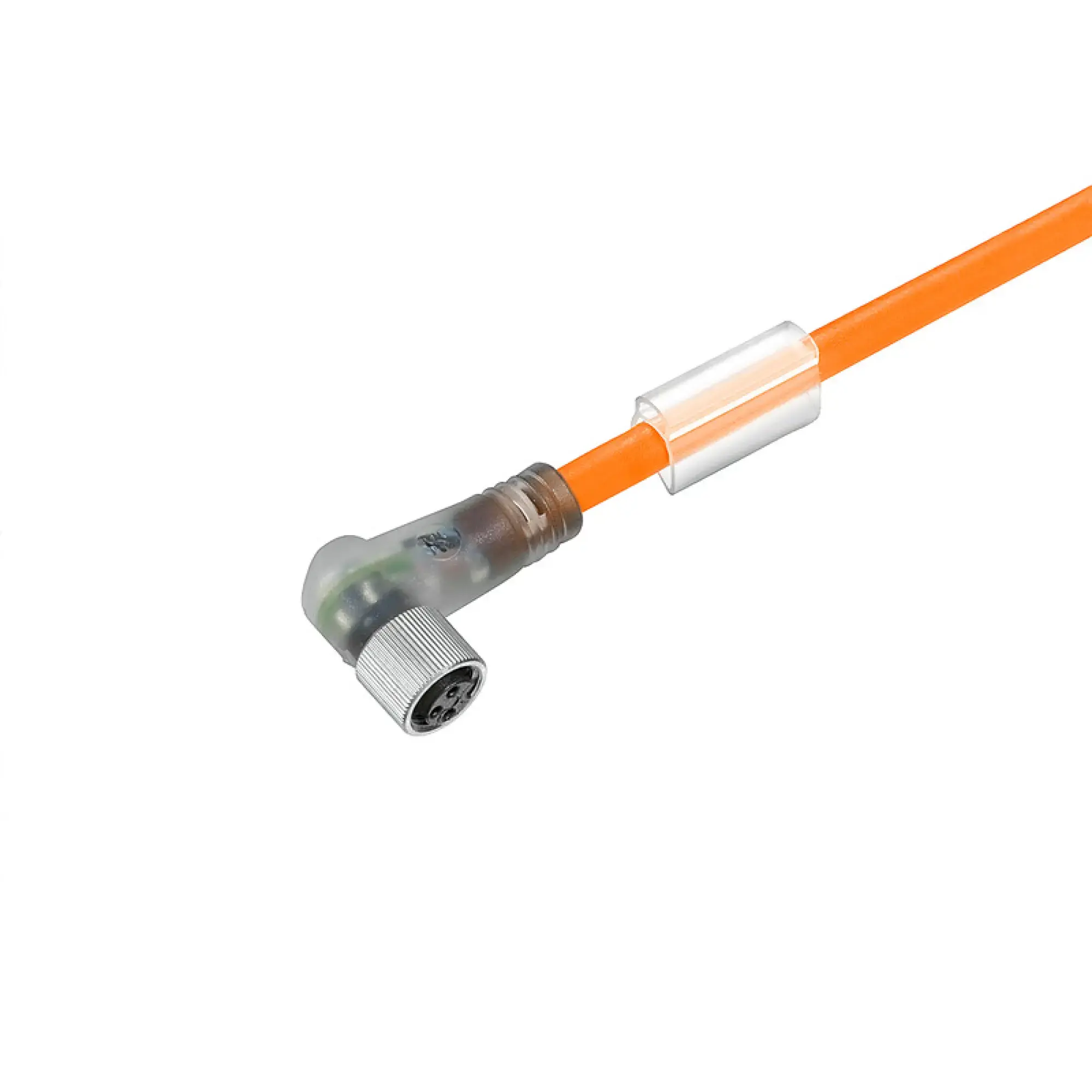 Weidmüller 2812910200 Sensor-actuator Cable, M8, Number of poles: 3, Socket, angled, LED: No, Cable length: 2 m SAIL-M8BW-3L-2.0TOV (img_001)