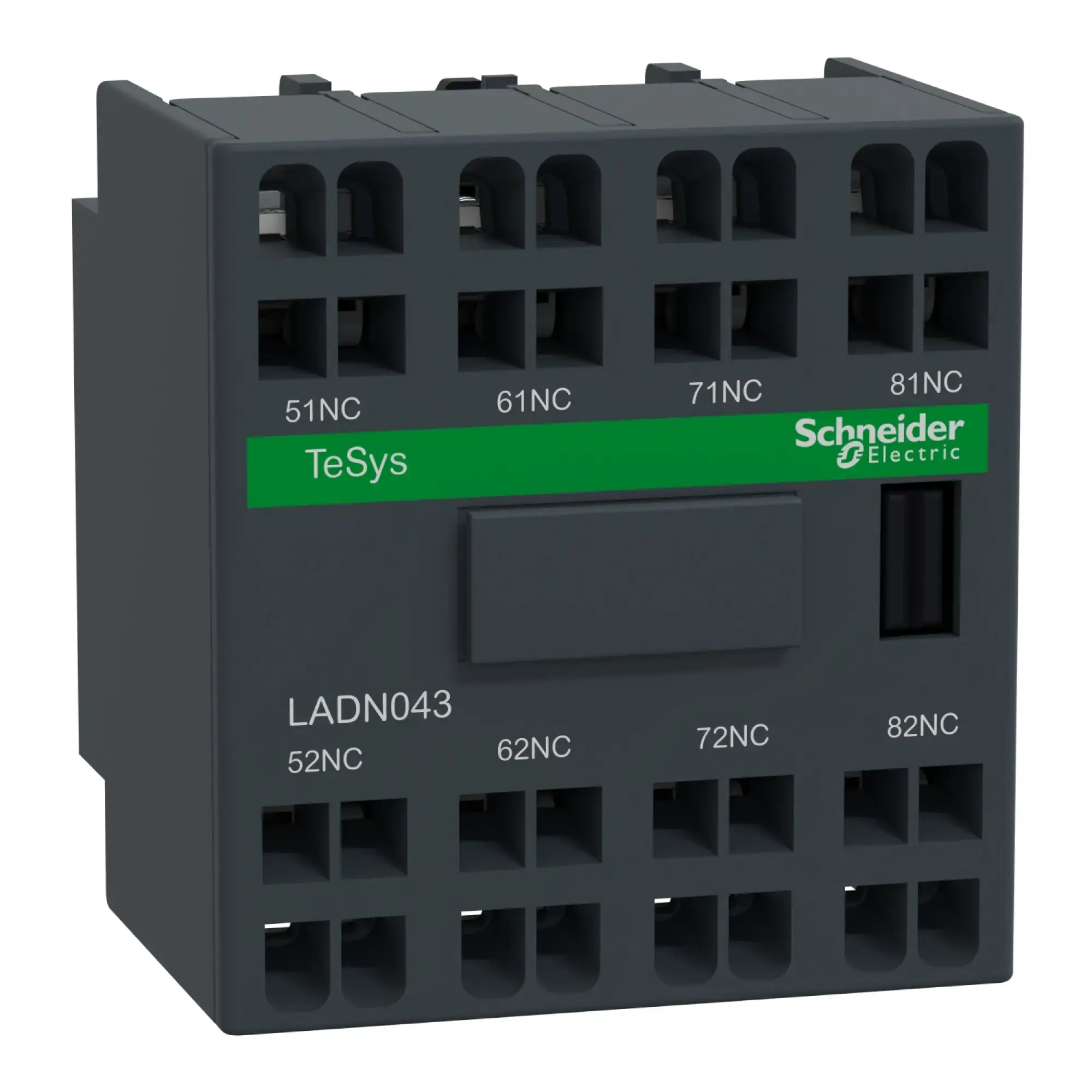 Schneider Electric LADN043 Auxiliary contact block, 4NC, spring-type terminal (img_002)