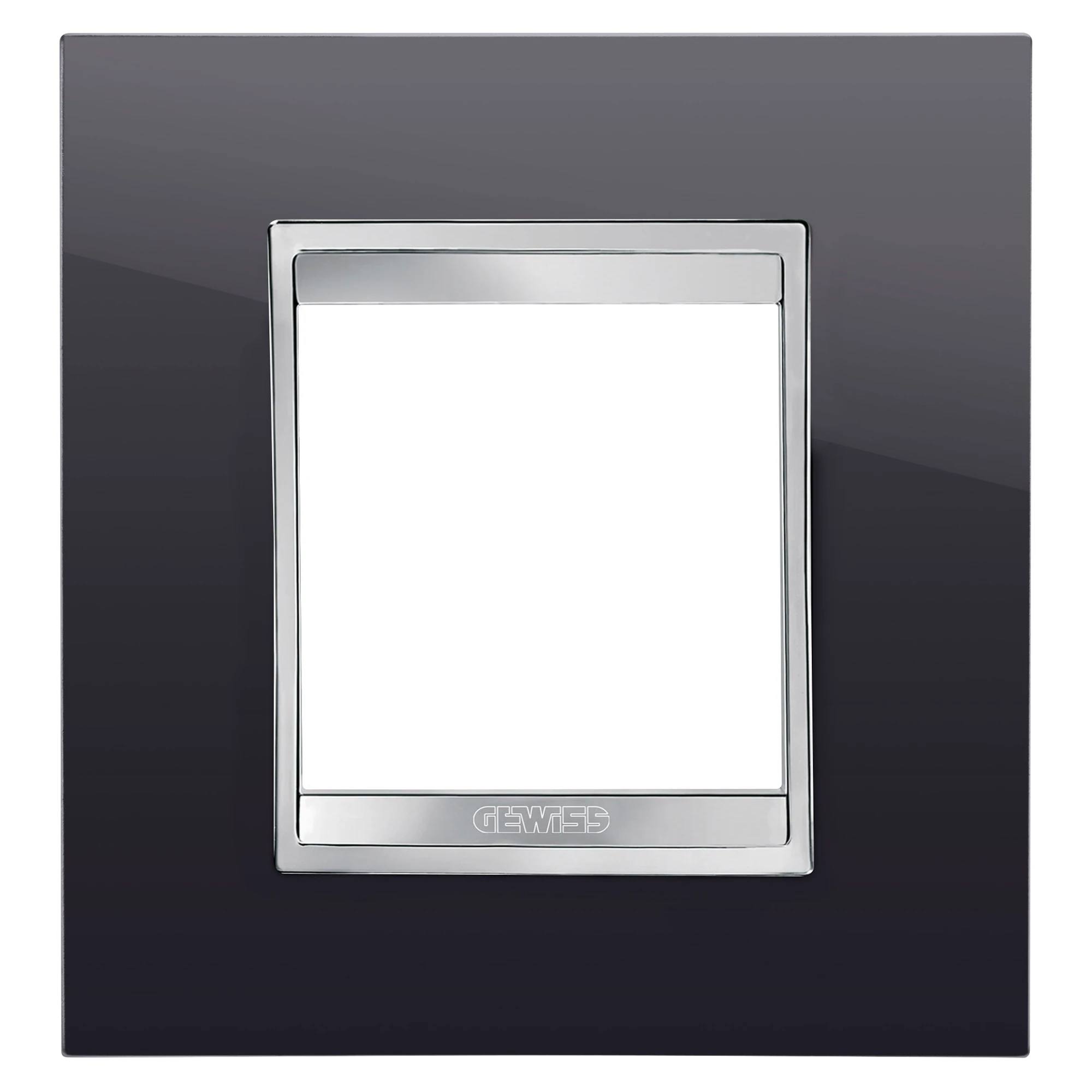GEWISS GW16222TN LUX INTERNATIONAL PLATE - IN TECHNOPOLYMER - 2 MODULES - TONER BLACK - CHORUSMART (img_001) GEWISS GW16222TN LUX INTERNATIONAL PLATE - IN TECHNOPOLYMER - 2 MODULES - TONER BLACK - CHORUSMART (img_001)