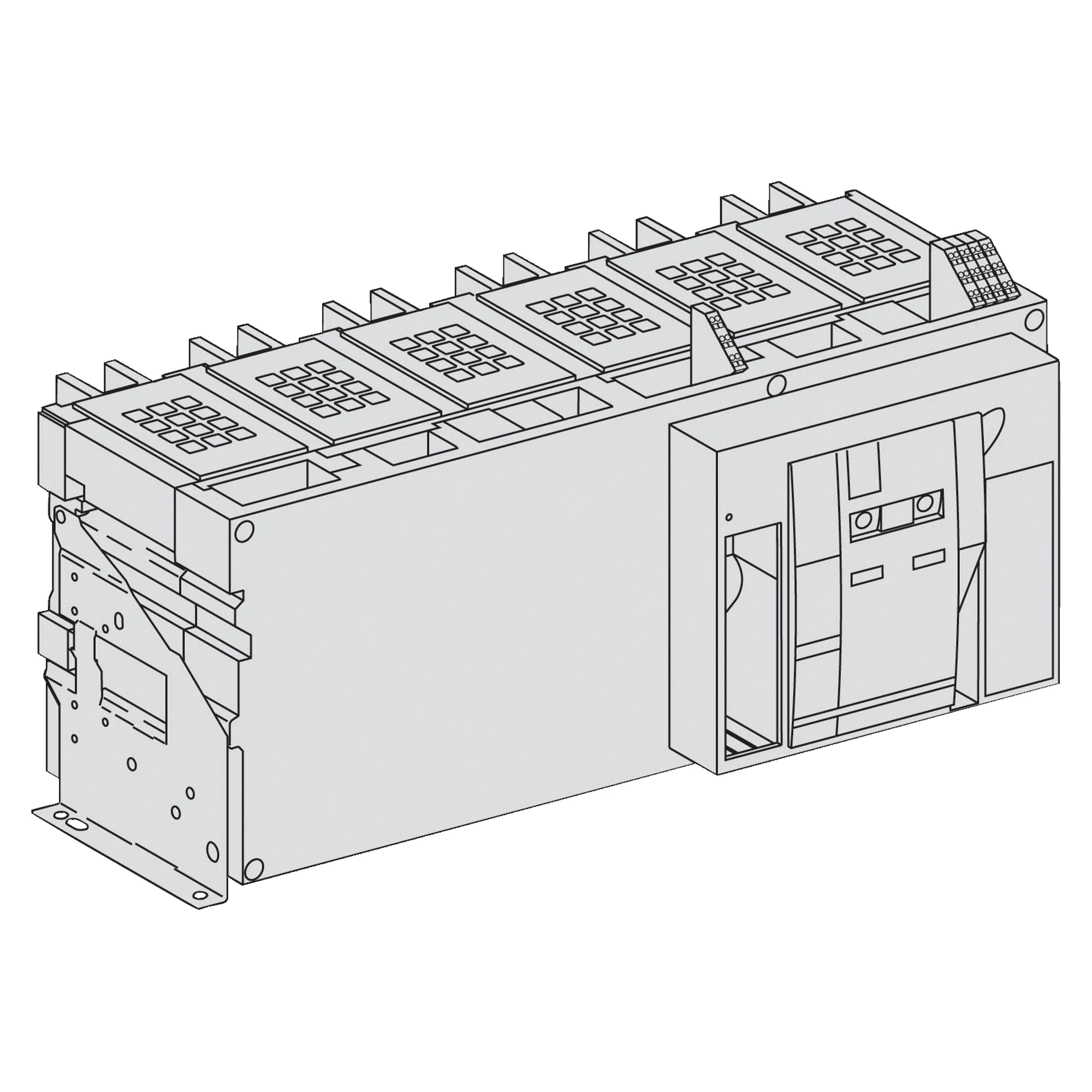 Schneider Electric 48119 MasterPact NWb 6300A H2 Icu=150kA/440V 3P Fixed-mount Circuit Breaker (img_001) Schneider Electric 48119 MasterPact NWb 6300A H2 Icu=150kA/440V 3P Fixed-mount Circuit Breaker (img_001)