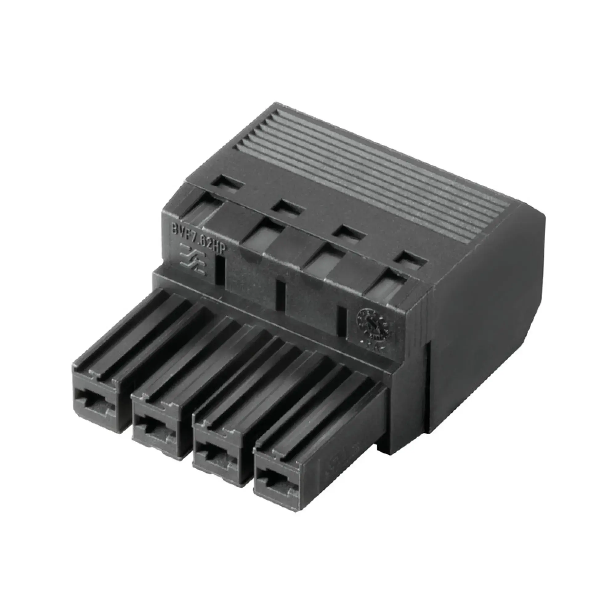 Weidmüller 1060410000 PCB connector (wire connection), 1000 V, 57 A, Pitch in mm: 7.62, 10 mm², Number of poles: 4, PUSH IN without actuator, Tension-clamp connection, Box (img_001)