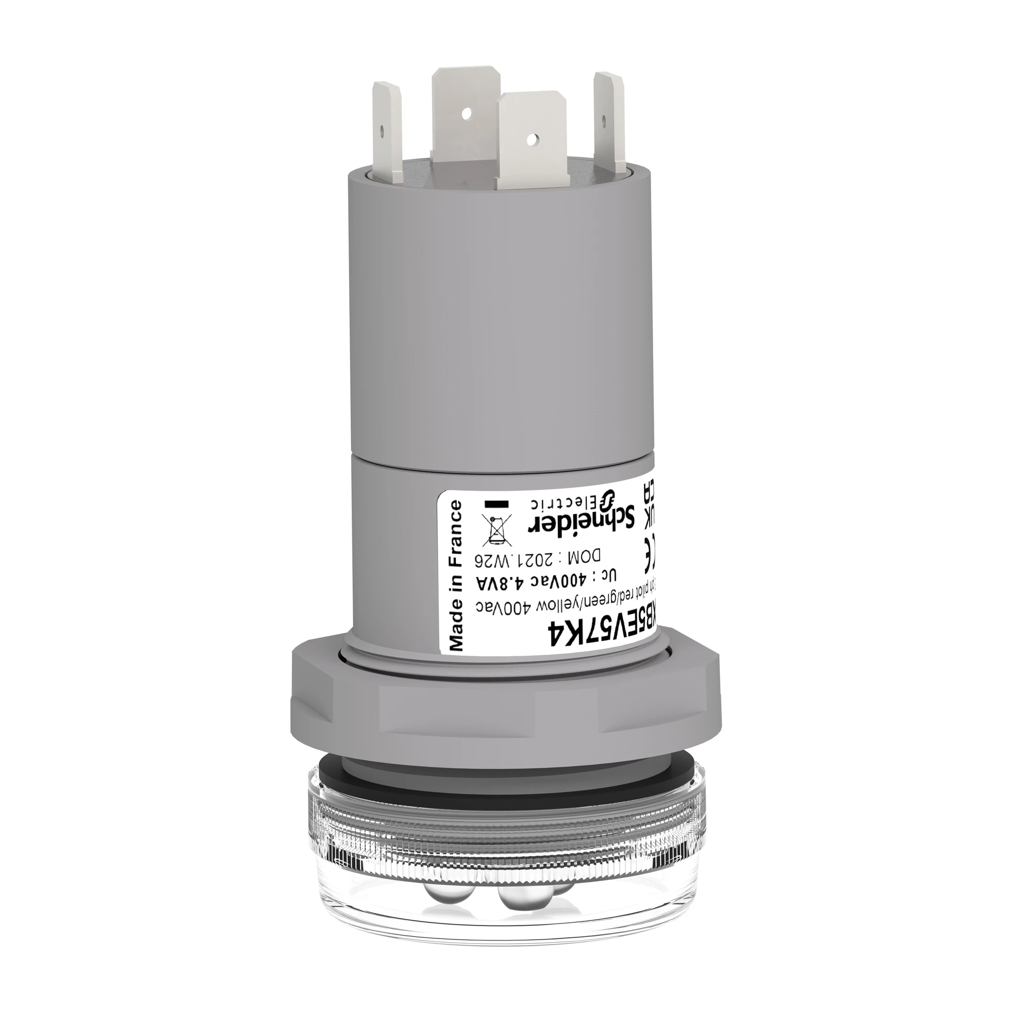 Schneider Electric XB5EV57K4 3-Phase Indicator Light, Harmony XB5, Plastic, Phase Control Light, Multicolored LEDs, 30mm, 400V AC (img_006) Schneider Electric XB5EV57K4 3-Phase Indicator Light, Harmony XB5, Plastic, Phase Control Light, Multicolored LEDs, 30mm, 400V AC (img_006)