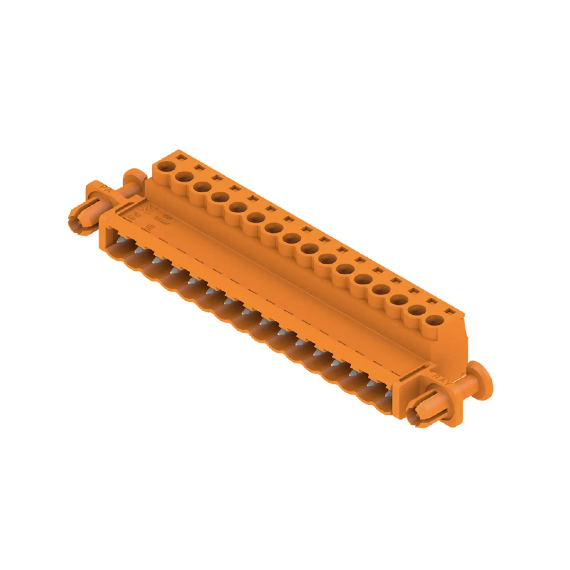 Weidmüller 1510940000 PCB connector (wire connection), 320 V, Pitch in mm: 5.08, Number of poles: 16, Clamping yoke connection, Box (img_001) Weidmüller 1510940000 PCB connector (wire connection), 320 V, Pitch in mm: 5.08, Number of poles: 16, Clamping yoke connection, Box (img_001)