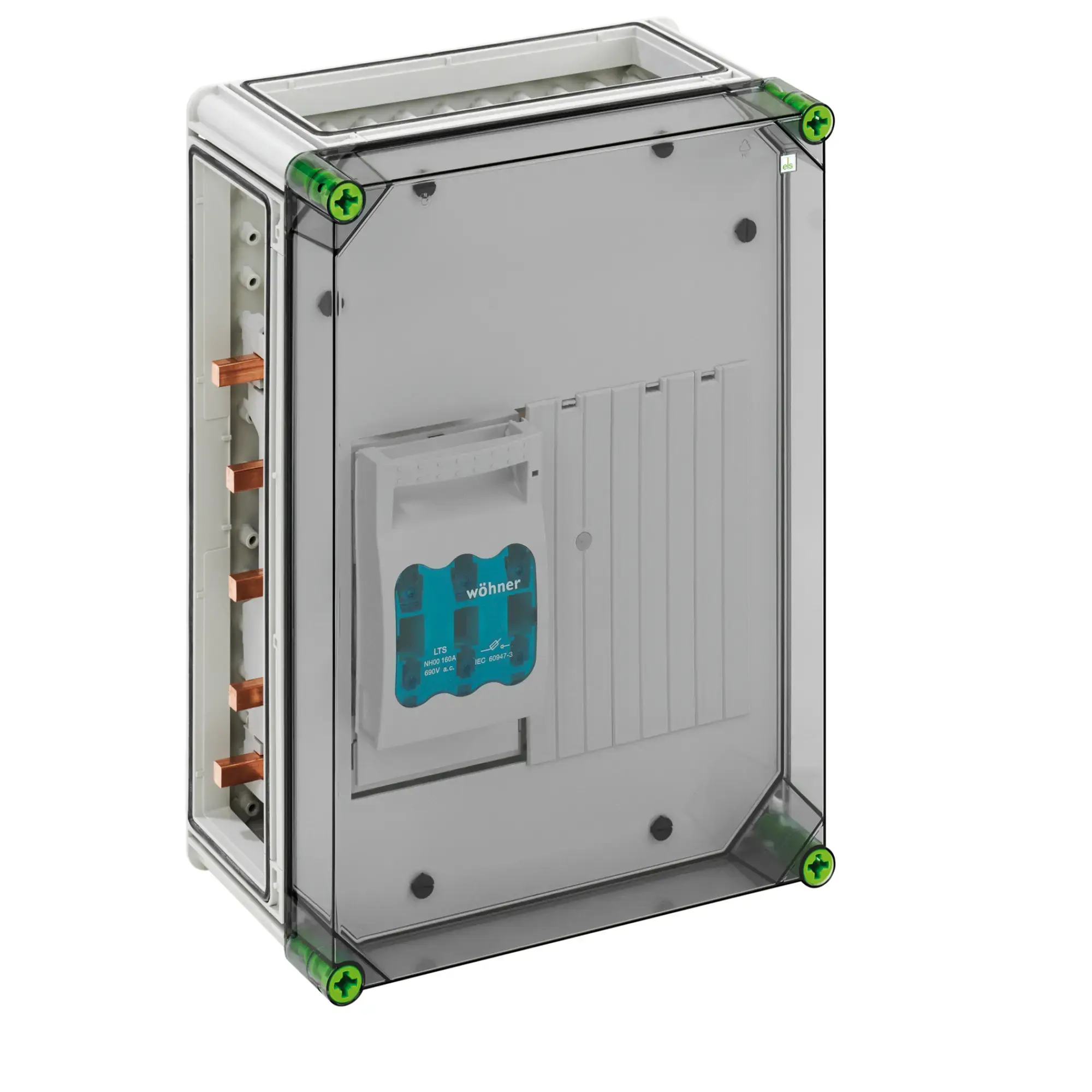 Spelsberg 04731501 NH fuse enclosure, Type of protection IP65, Impact strength IK08, Protection class II, Rated voltage 690V AC, Halogen free (img_001) Spelsberg 04731501 NH fuse enclosure, Type of protection IP65, Impact strength IK08, Protection class II, Rated voltage 690V AC, Halogen free (img_001)