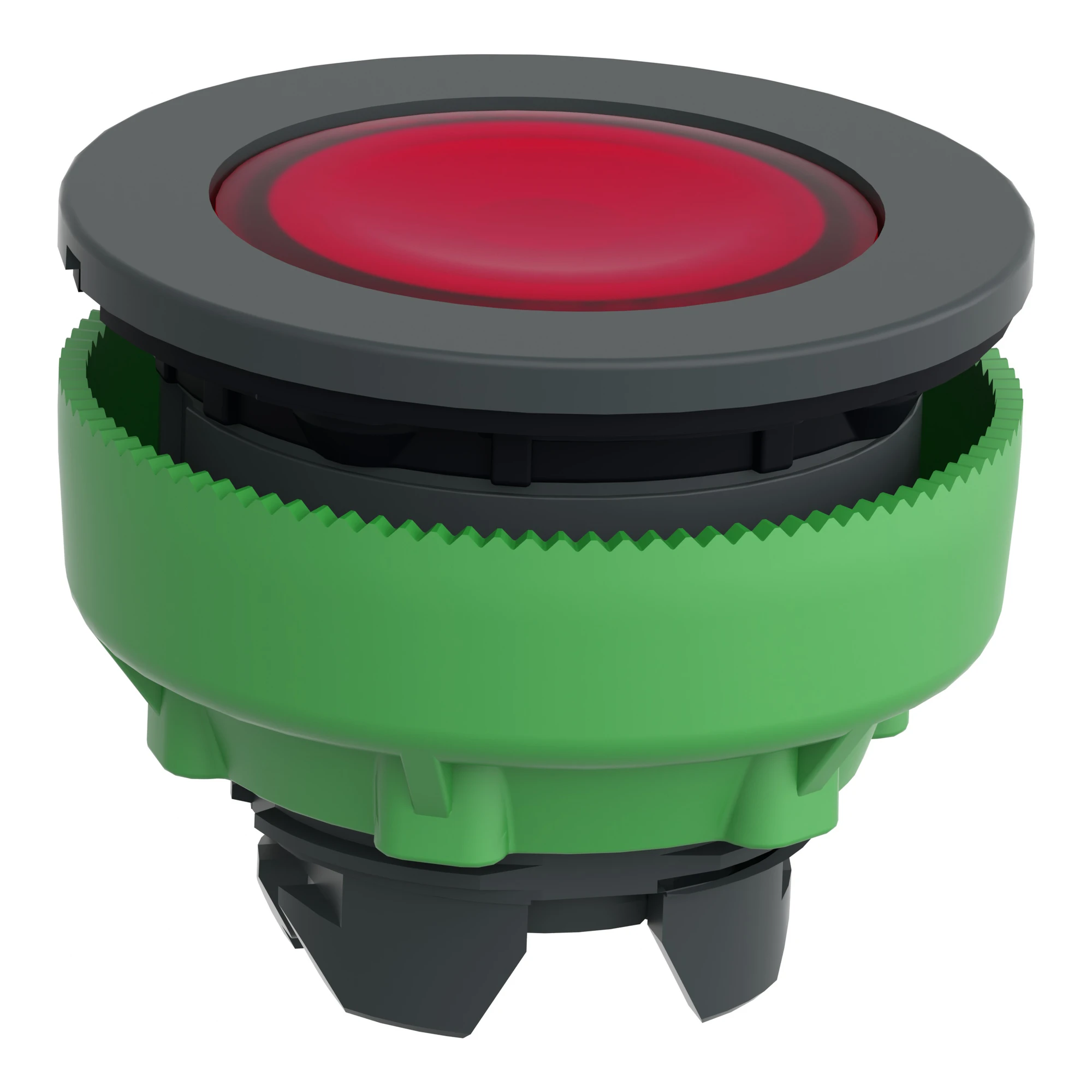 Schneider Electric ZB5FV043 Pilot Light, Front Element, Harmony XB5F, Plastic, 30mm, Antimicrobial, Red, for Universal LED (img_003)
