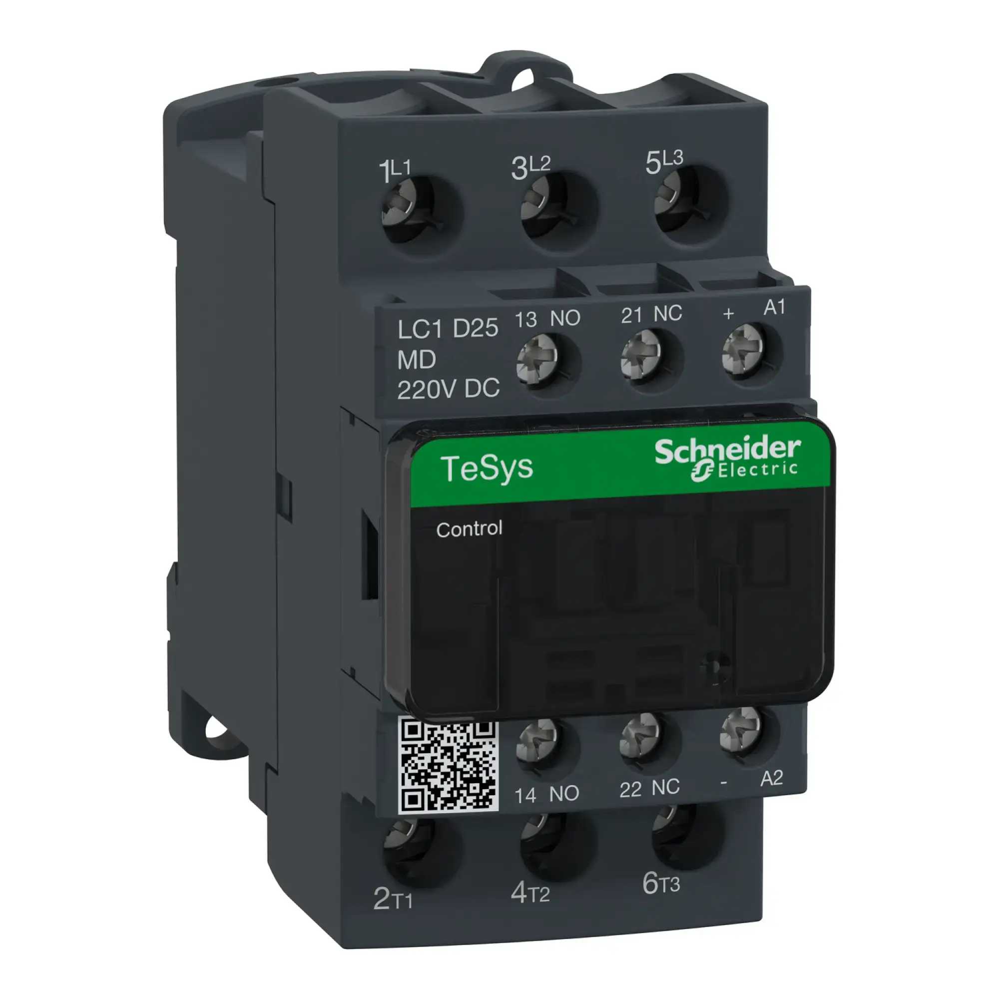 Schneider Electric LC1D25MD Power contactor LC1D 3p, +1NO+1NC, 11 kW, 25 A, 400 V AC3, coil 220 V DC (img_005)