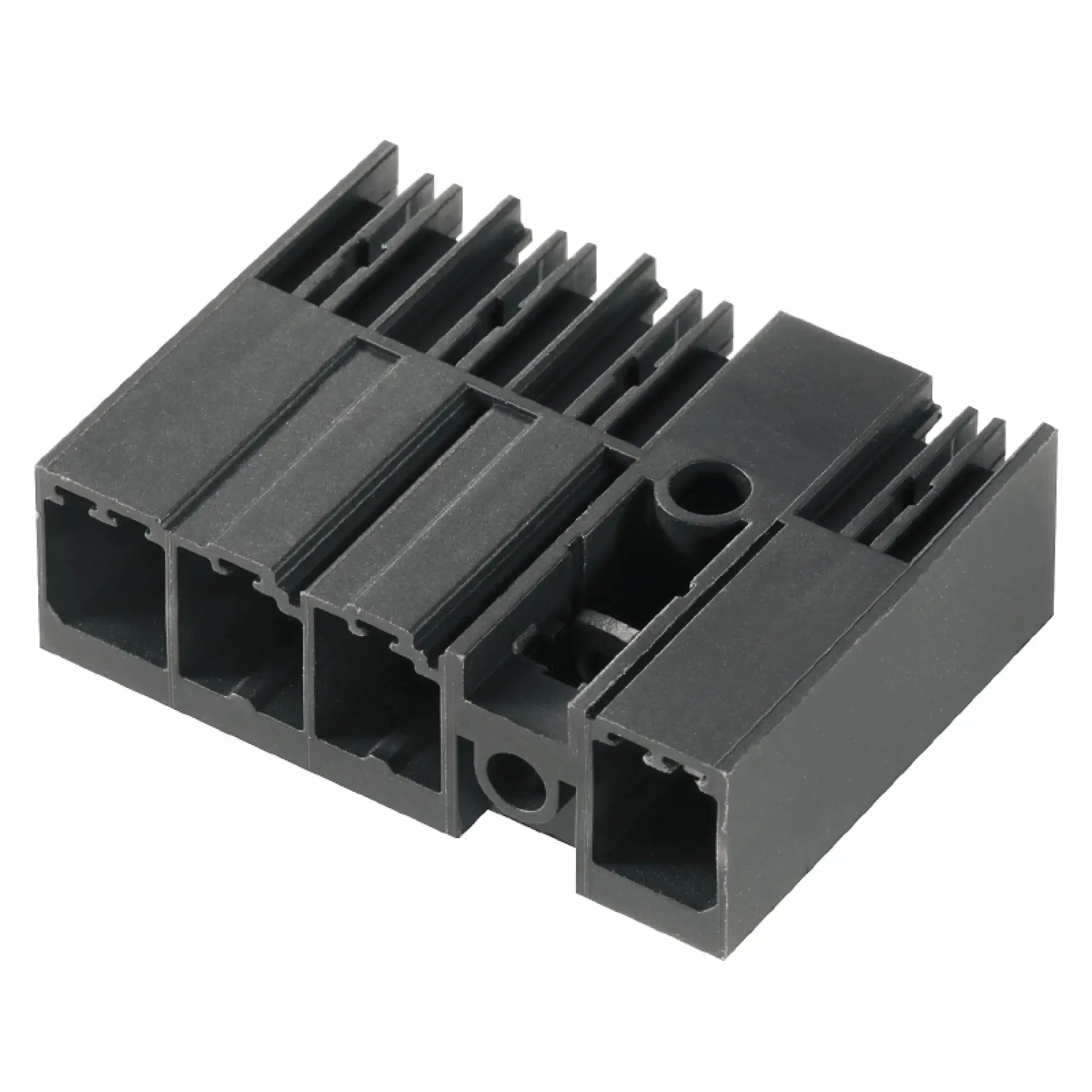 Weidmüller 1156590000 PCB connector (board connection), 630 V, 41 A, Pitch in mm: 7.62, Number of poles: 4, THT solder connection, Box (img_001)