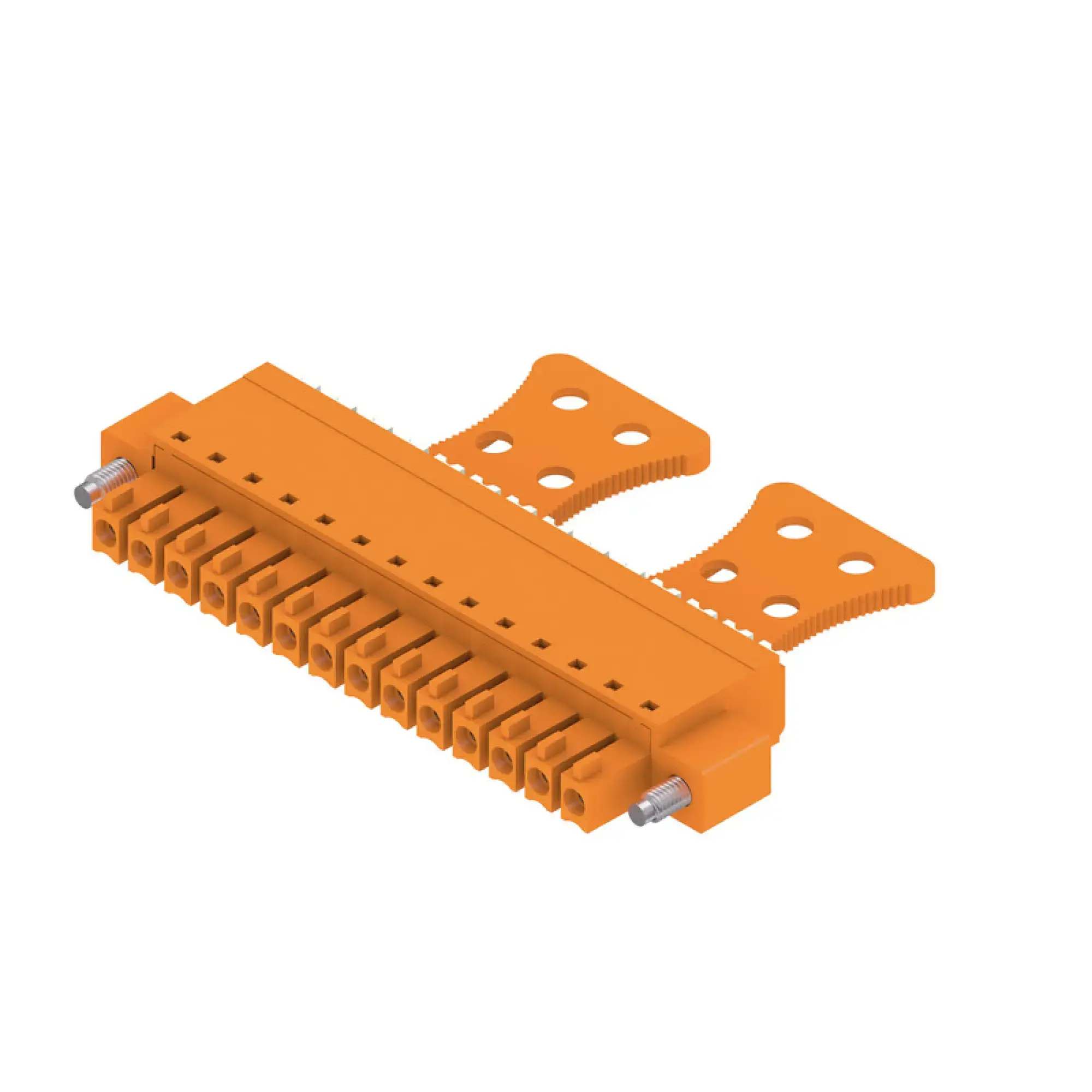 Weidmüller 1236070000 PCB connector (wire connection), 160 V, 17.5 A, Pitch in mm: 3.81, 1.5 mm², Number of poles: 14, PUSH IN with actuator, Box (img_001)