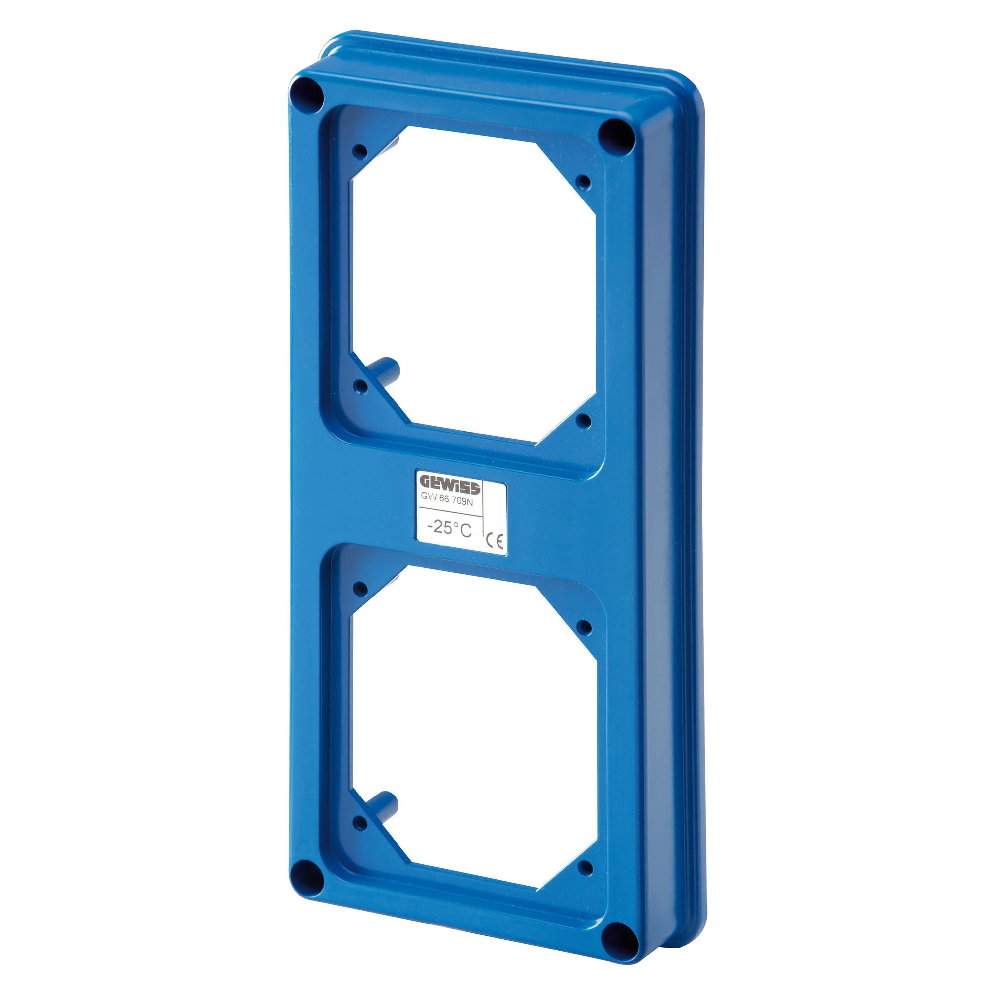 GEWISS GW66709N FLANGED COVER FITTED FOR 2 LIDS SBF - IP67 (img_001) GEWISS GW66709N FLANGED COVER FITTED FOR 2 LIDS SBF - IP67 (img_001)