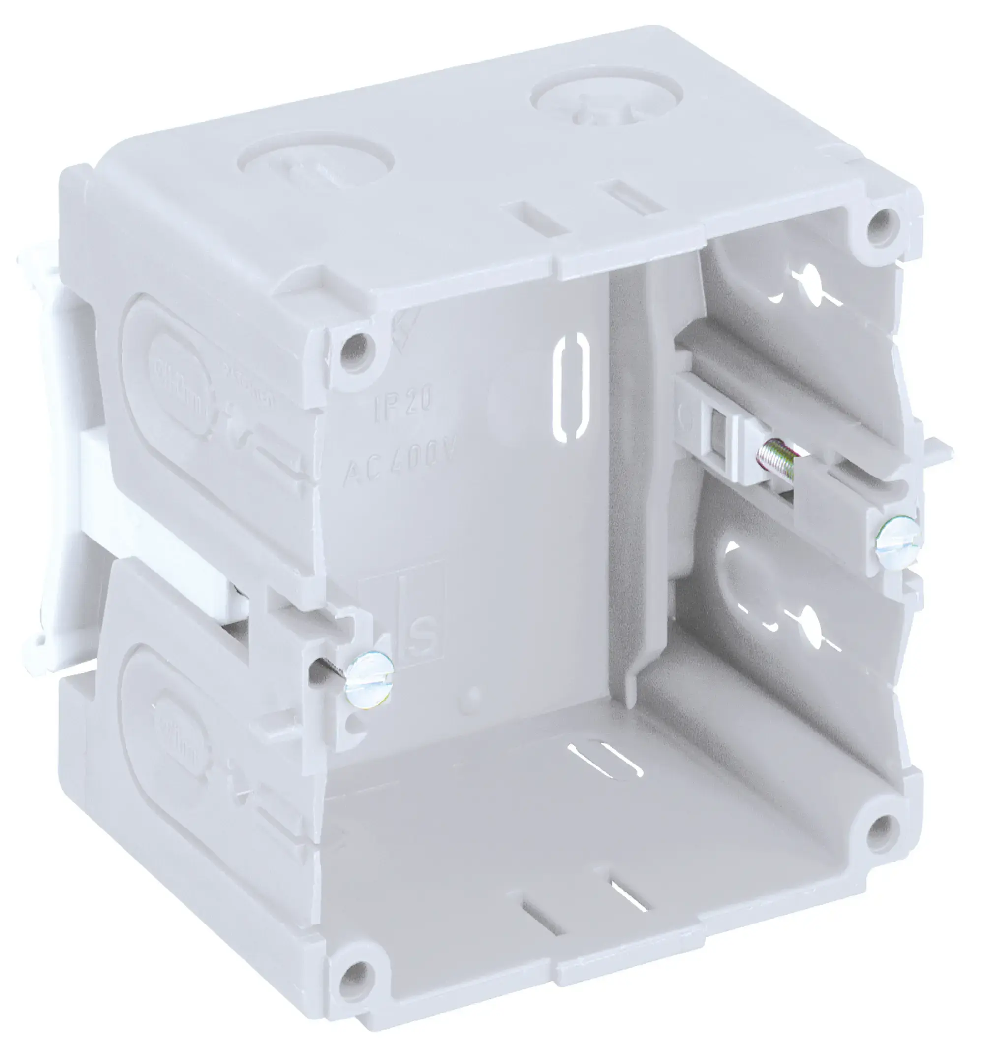 Spelsberg 37045501 Channel installation box, green, Rated insulation voltage 400V AC, VDE 8464 (img_001)