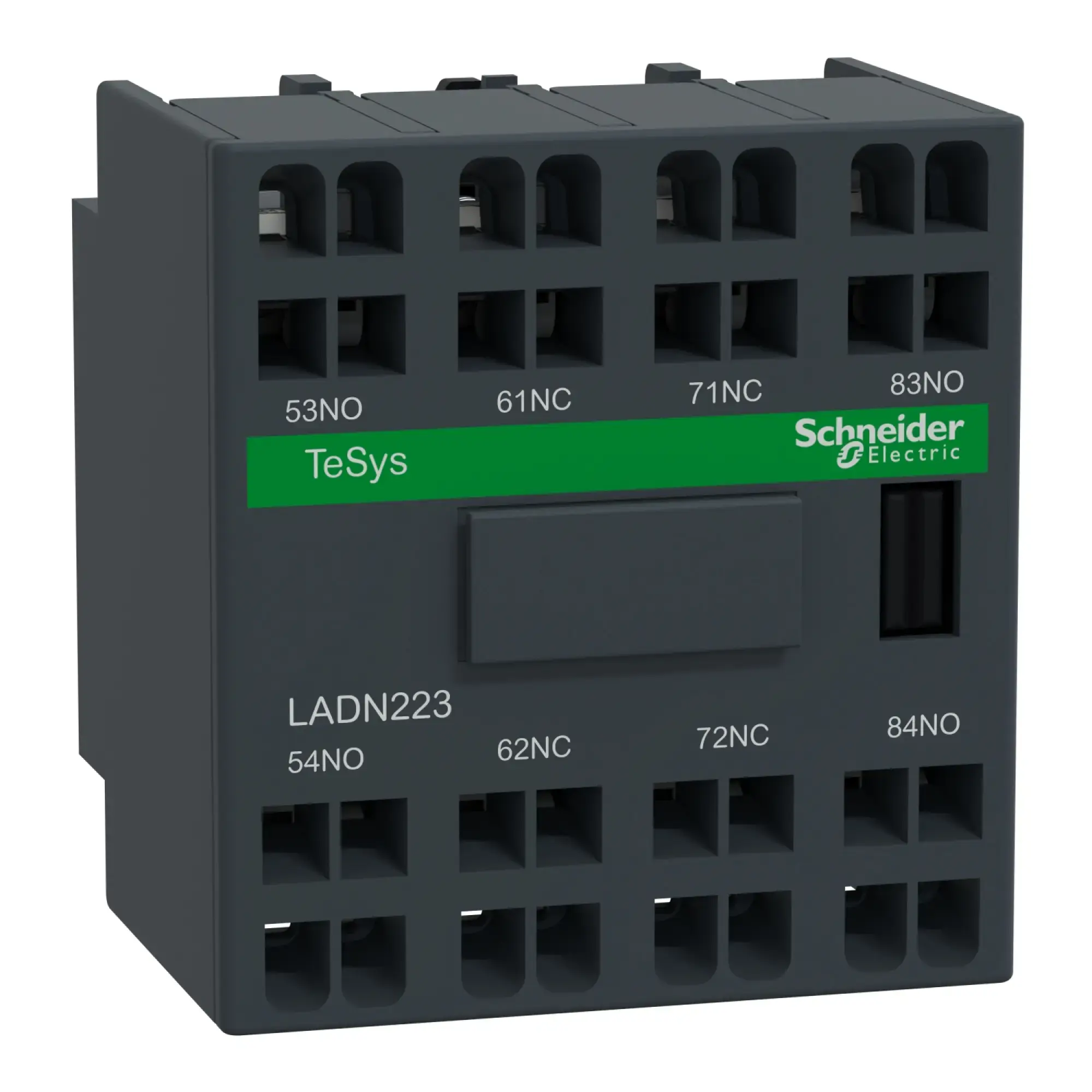 Schneider Electric LADN223 Auxiliary contact block, 2NC+2NO, spring-type terminal (img_002)