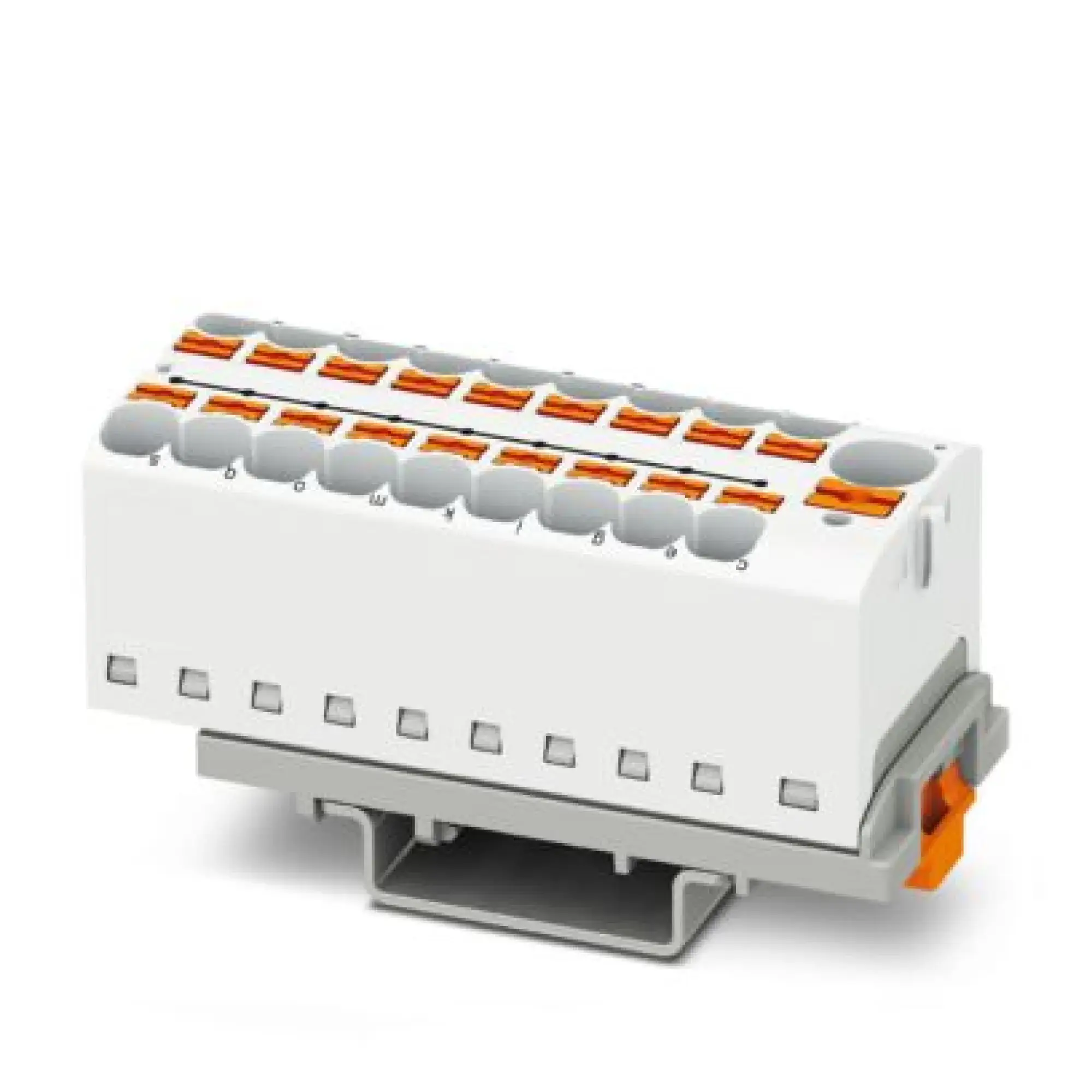 Phoenix Contact 3273648 Distribution block PTFIX 10/18X4-NS35 WH (img_001)