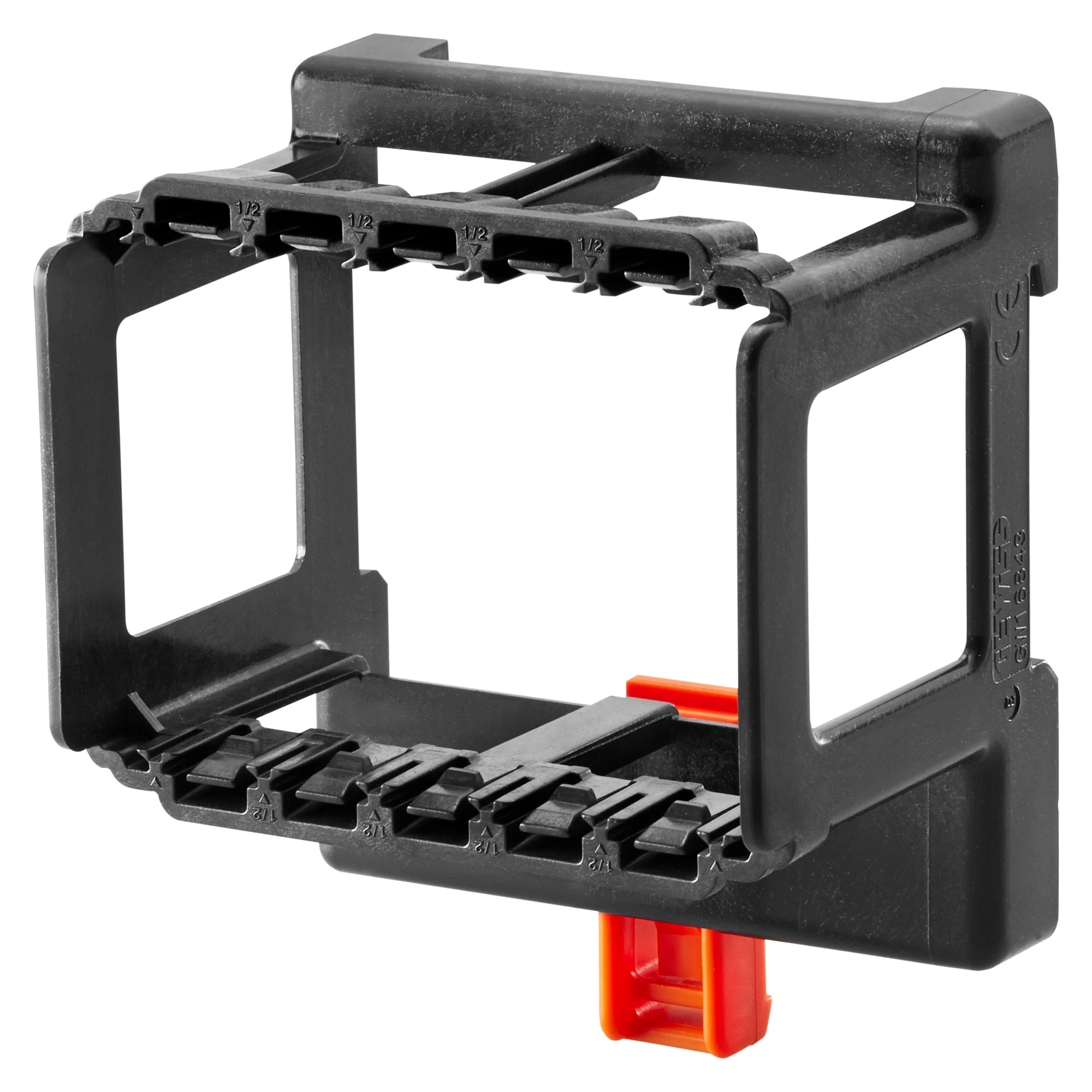 GEWISS GW16843 SUPPORT FOR ASSEMBLING CHORUSMART DEVICES ON DIN RAIL - 3 MODULES 4 MODULES DIN - CHORUSMART (img_001)