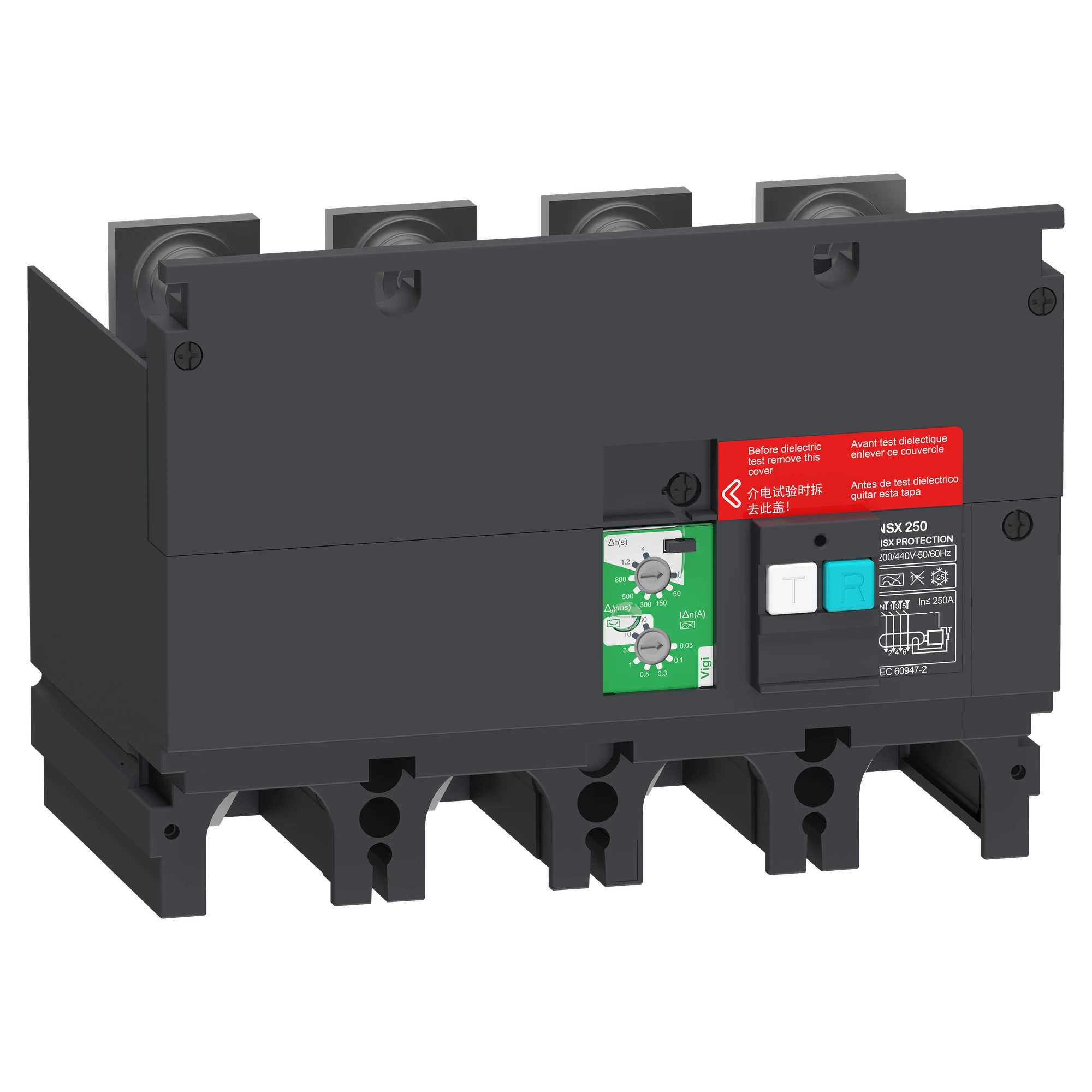 Schneider Electric LV429493 Residual Current Protection Add-on Module VigiPacT for ComPacT NSX 250 4P, 200 VAC to 440 VAC, 30 mA to 30 A, Type A (img_001) Schneider Electric LV429493 Residual Current Protection Add-on Module VigiPacT for ComPacT NSX 250 4P, 200 VAC to 440 VAC, 30 mA to 30 A, Type A (img_001)
