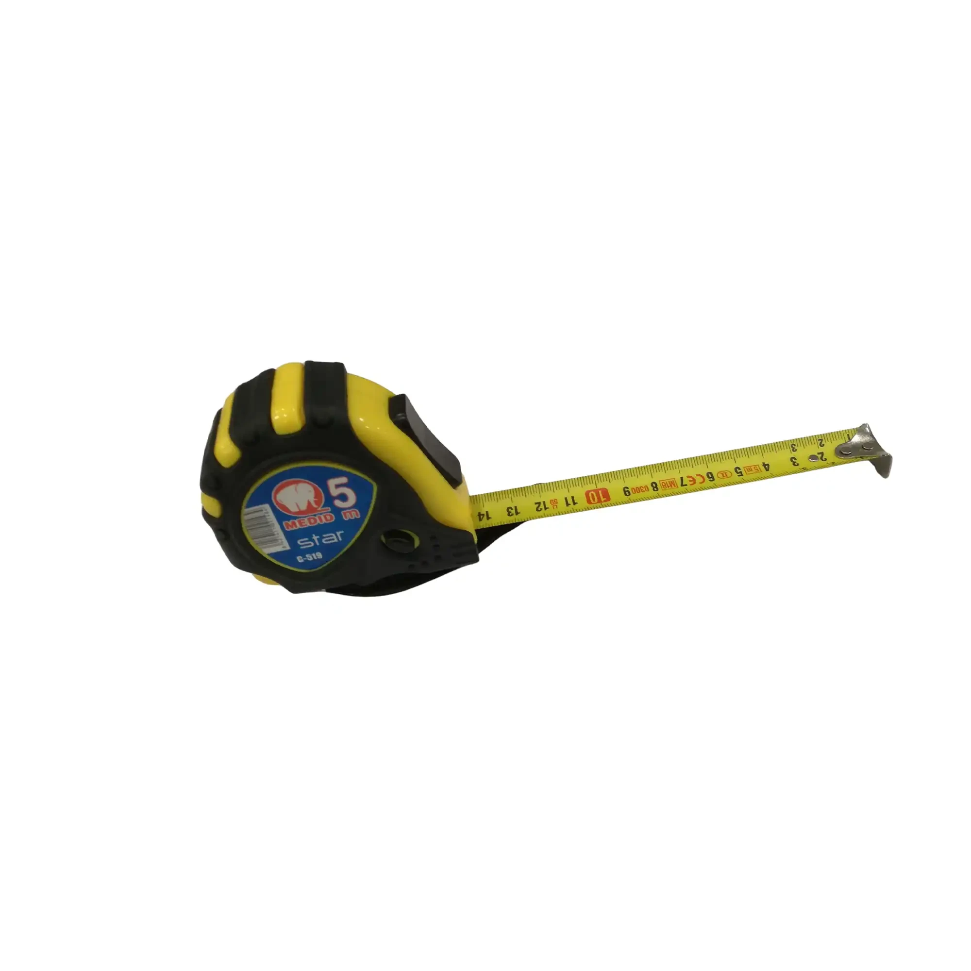 MEDID C519 Rolling tape measure STAR made of 2K-housing with tape brake - unpacked 5m x 19 mm (img_002)