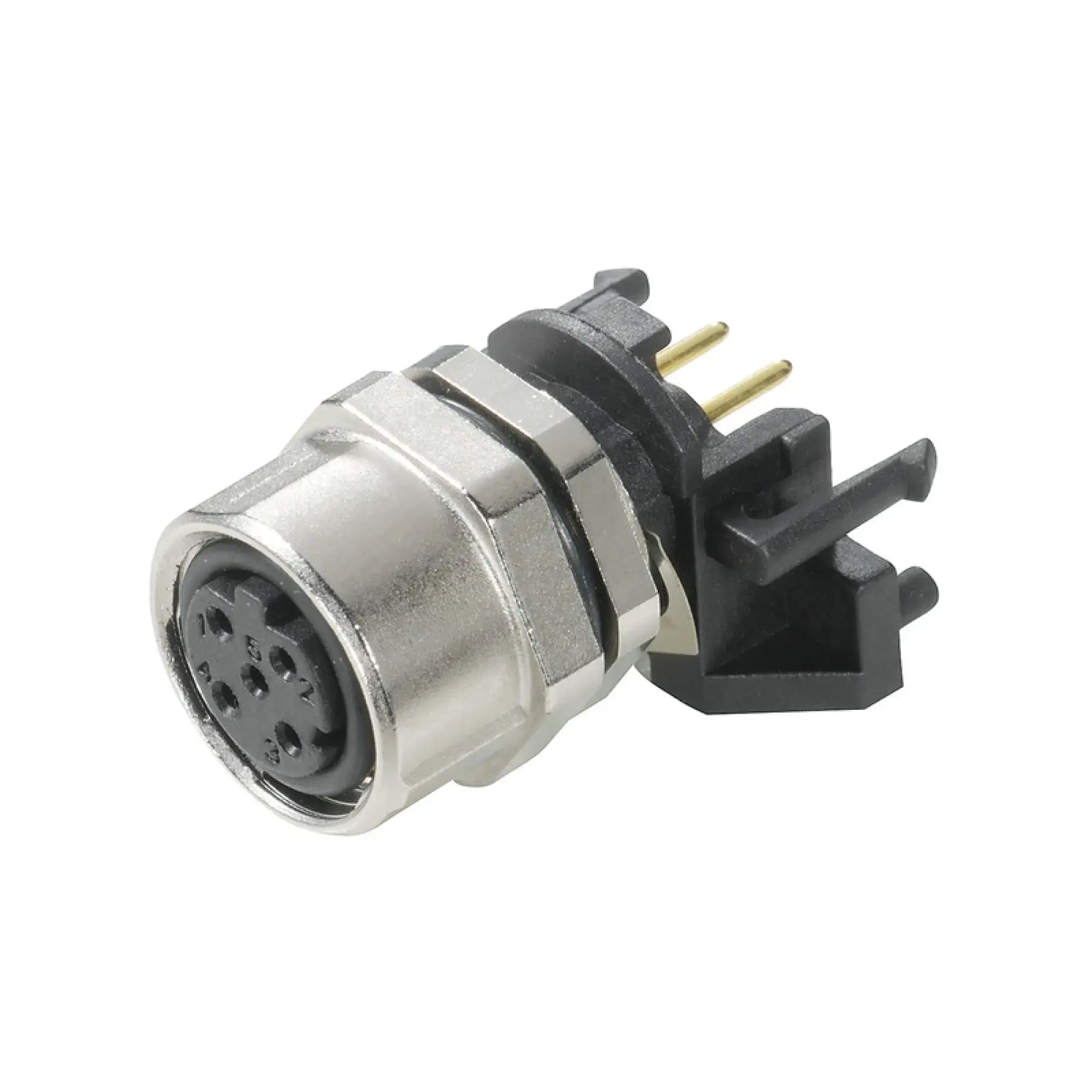 Weidmüller 8902820000 Circular plug connector, installation (PCB connection system), M12, Number of poles: 4 (img_001) Weidmüller 8902820000 Circular plug connector, installation (PCB connection system), M12, Number of poles: 4 (img_001)