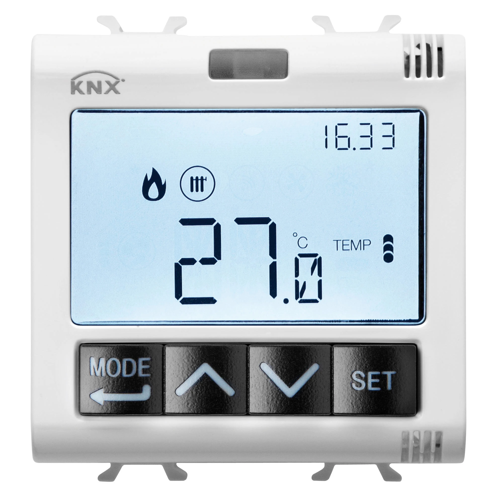 GEWISS GW10795H KNX Thermostat mit Feuchtemanagement 2M Weiss (img_001) GEWISS GW10795H KNX Thermostat mit Feuchtemanagement 2M Weiss (img_001)