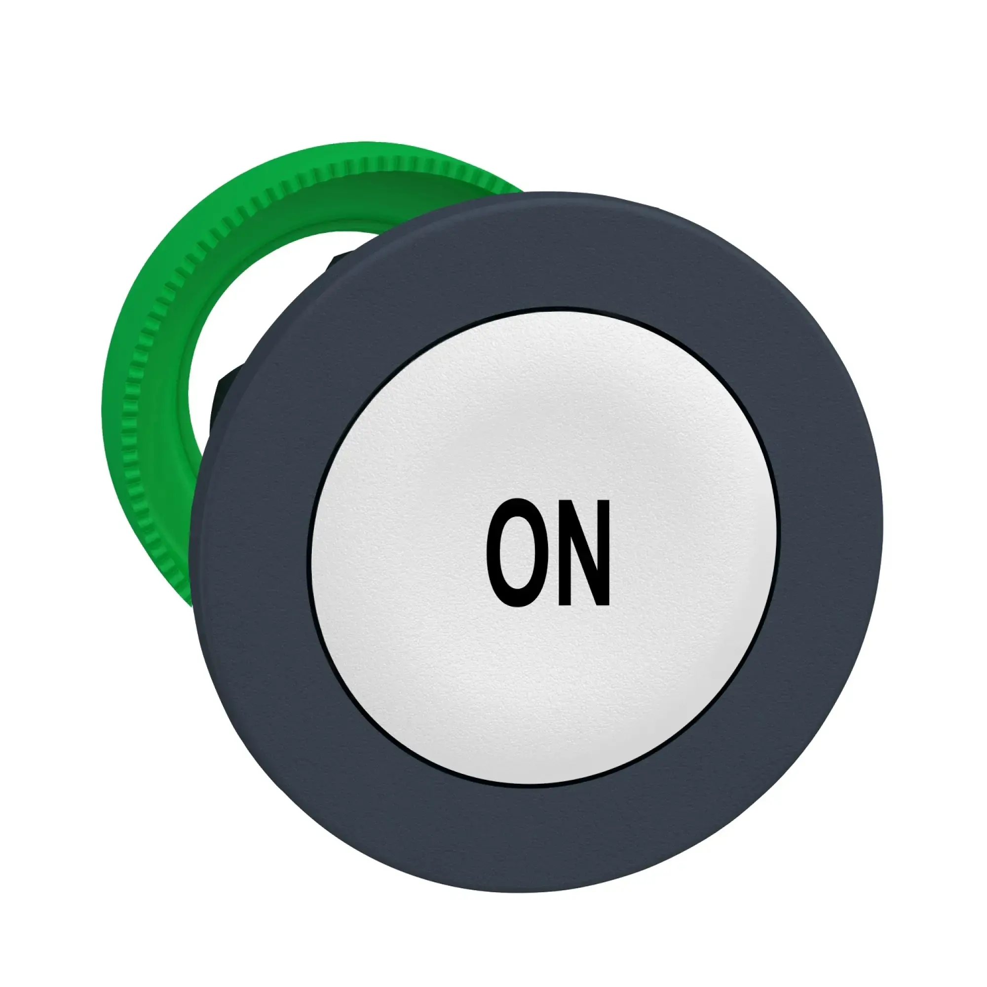 Schneider Electric ZB5FA141 Push button, front element, Harmony XB5F, plastic, 30mm, white, labelled ON, momentary (img_002)