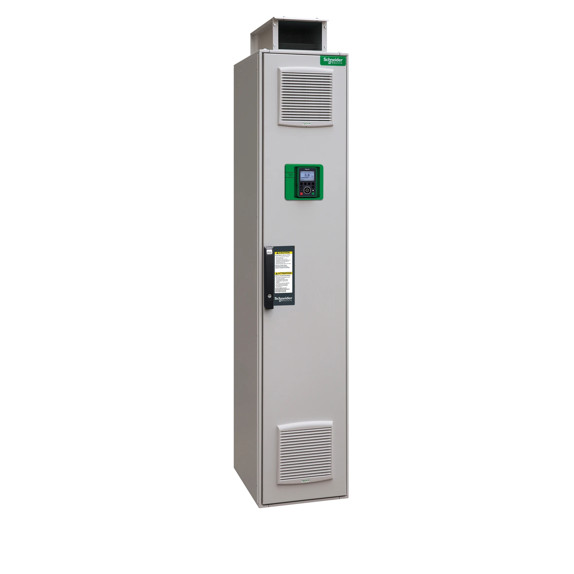 Schneider Electric ATV930C13N4F Floor-standing frequency inverter, ATV930, 132kW, 400/440V- without braking module, IP21 (img_001) Schneider Electric ATV930C13N4F Floor-standing frequency inverter, ATV930, 132kW, 400/440V- without braking module, IP21 (img_001)