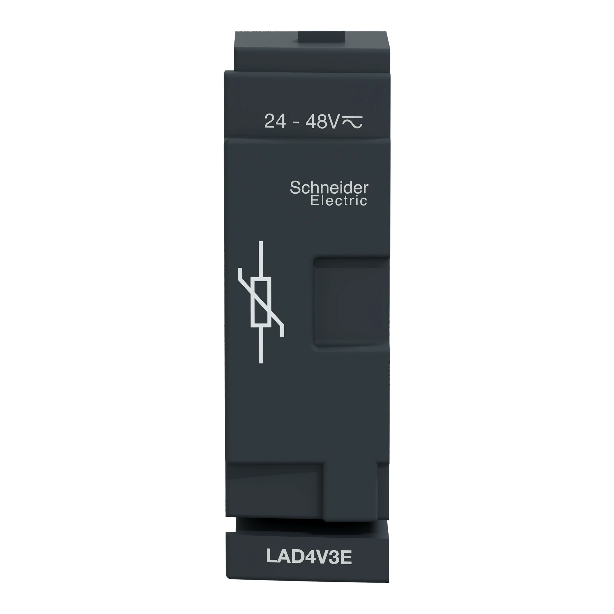 Schneider Electric LAD4V3E Wiring module, varistor, 24-48VAC/DC, for D40A/D65A (img_005) Schneider Electric LAD4V3E Wiring module, varistor, 24-48VAC/DC, for D40A/D65A (img_005)