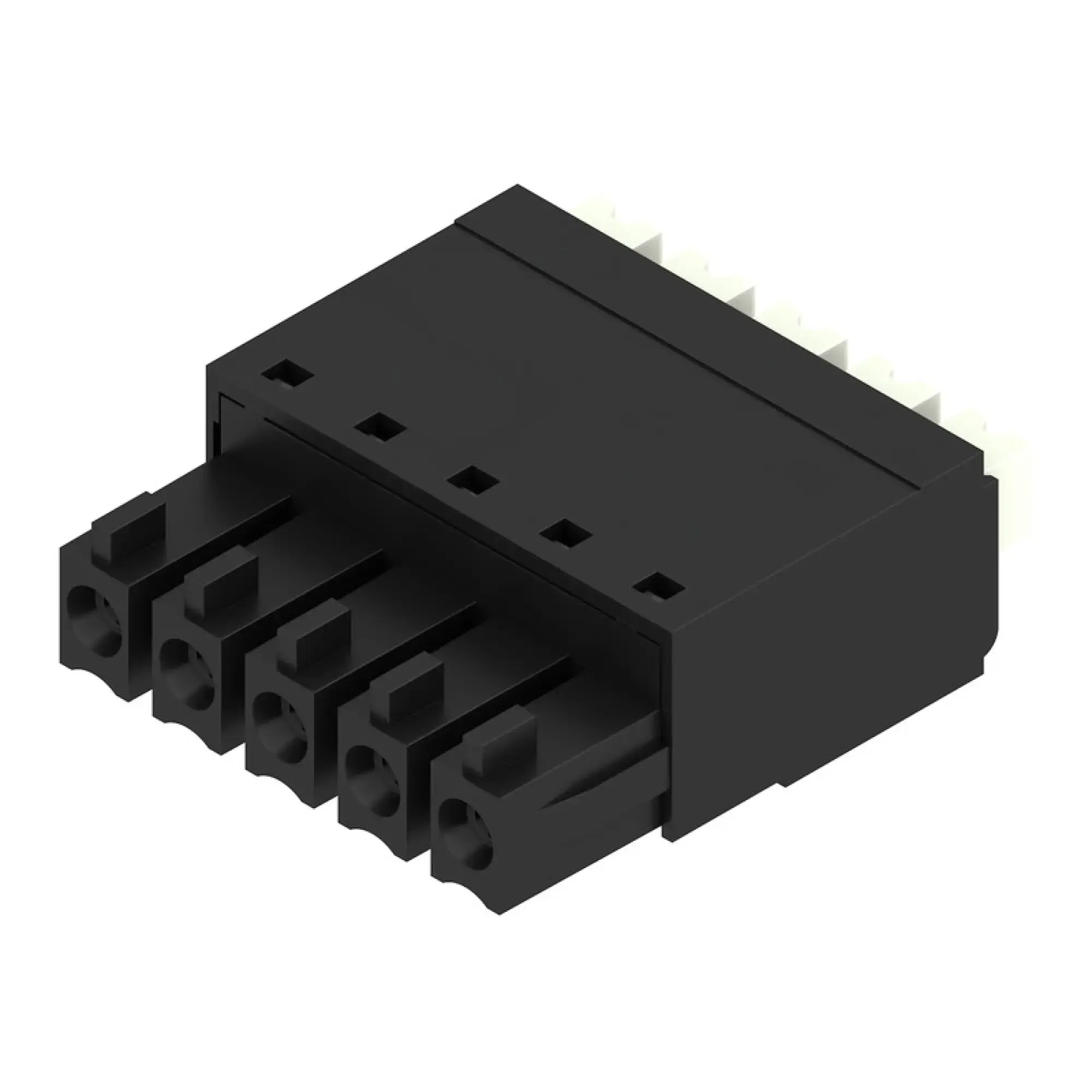 Weidmüller 1969970000 PCB connector (wire connection), 160 V, 17.5 A, Pitch in mm: 3.81, 1.5 mm², Number of poles: 5, PUSH IN with actuator, Box (img_001)