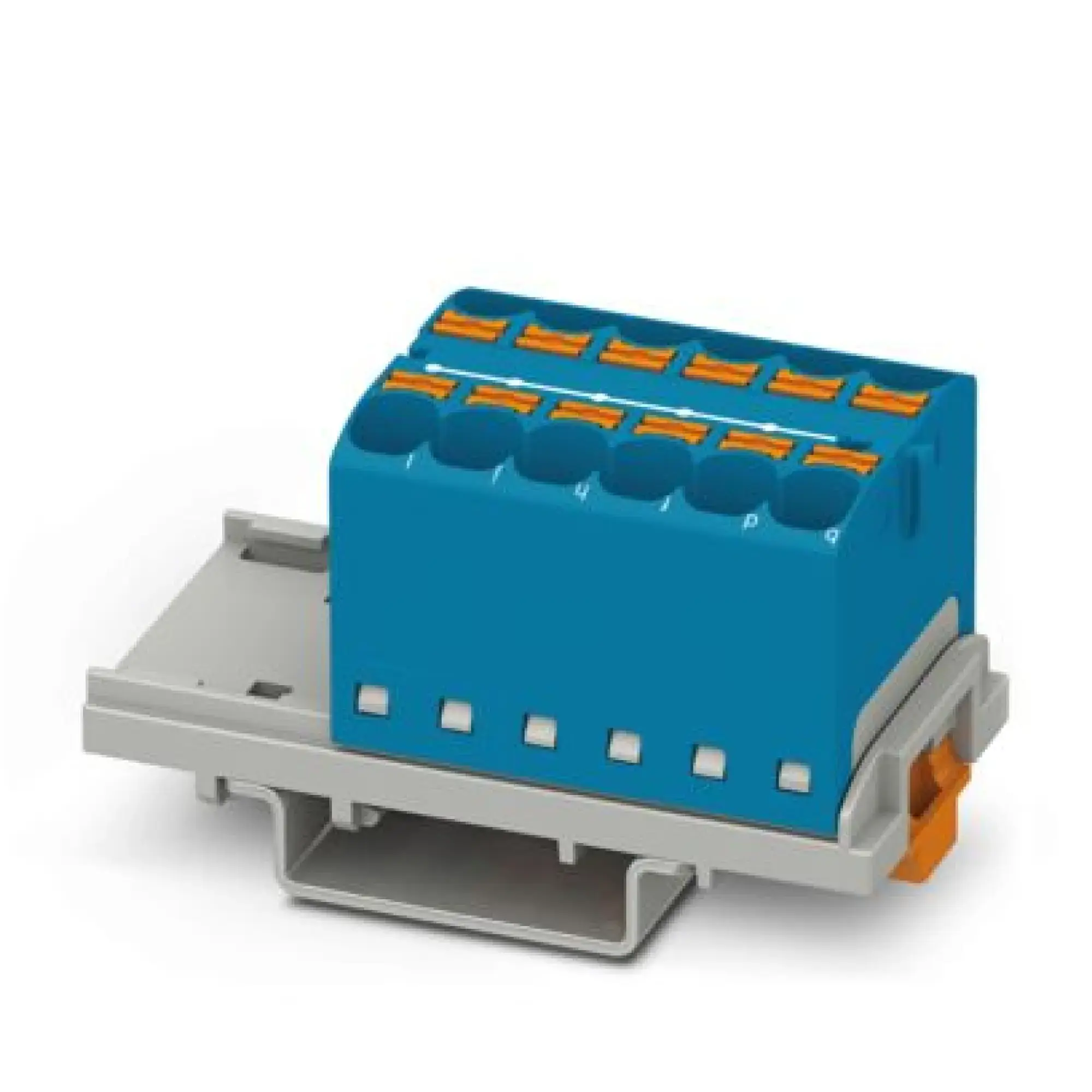 Phoenix Contact 3273550 Distribution block PTFIX 12X4-NS35 BU (img_001) Phoenix Contact 3273550 Distribution block PTFIX 12X4-NS35 BU (img_001)
