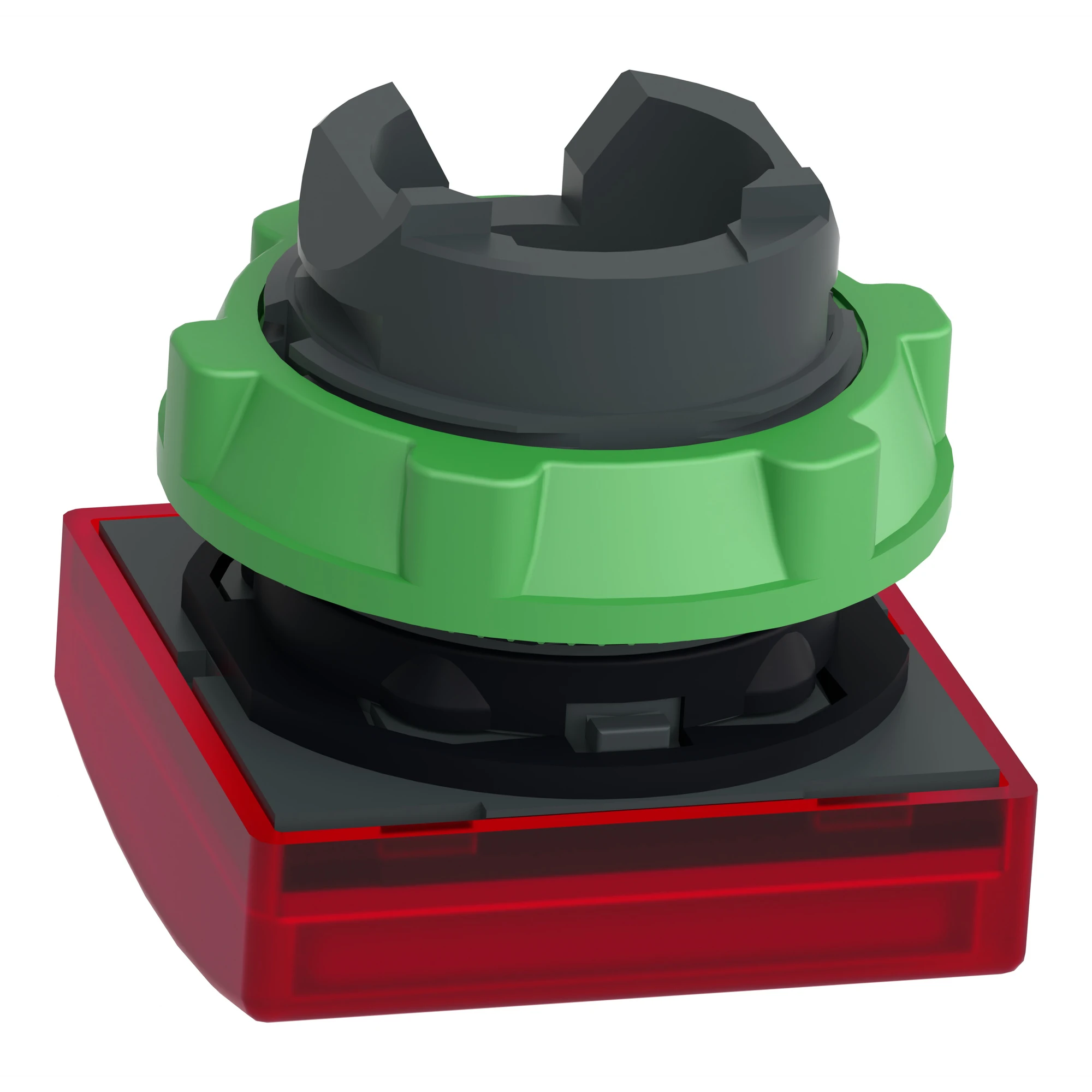 Schneider Electric ZB5CV043 Signal light, front element, Harmony XB5, plastic, 22mm, red, for universal LED, square (img_007) Schneider Electric ZB5CV043 Signal light, front element, Harmony XB5, plastic, 22mm, red, for universal LED, square (img_007)