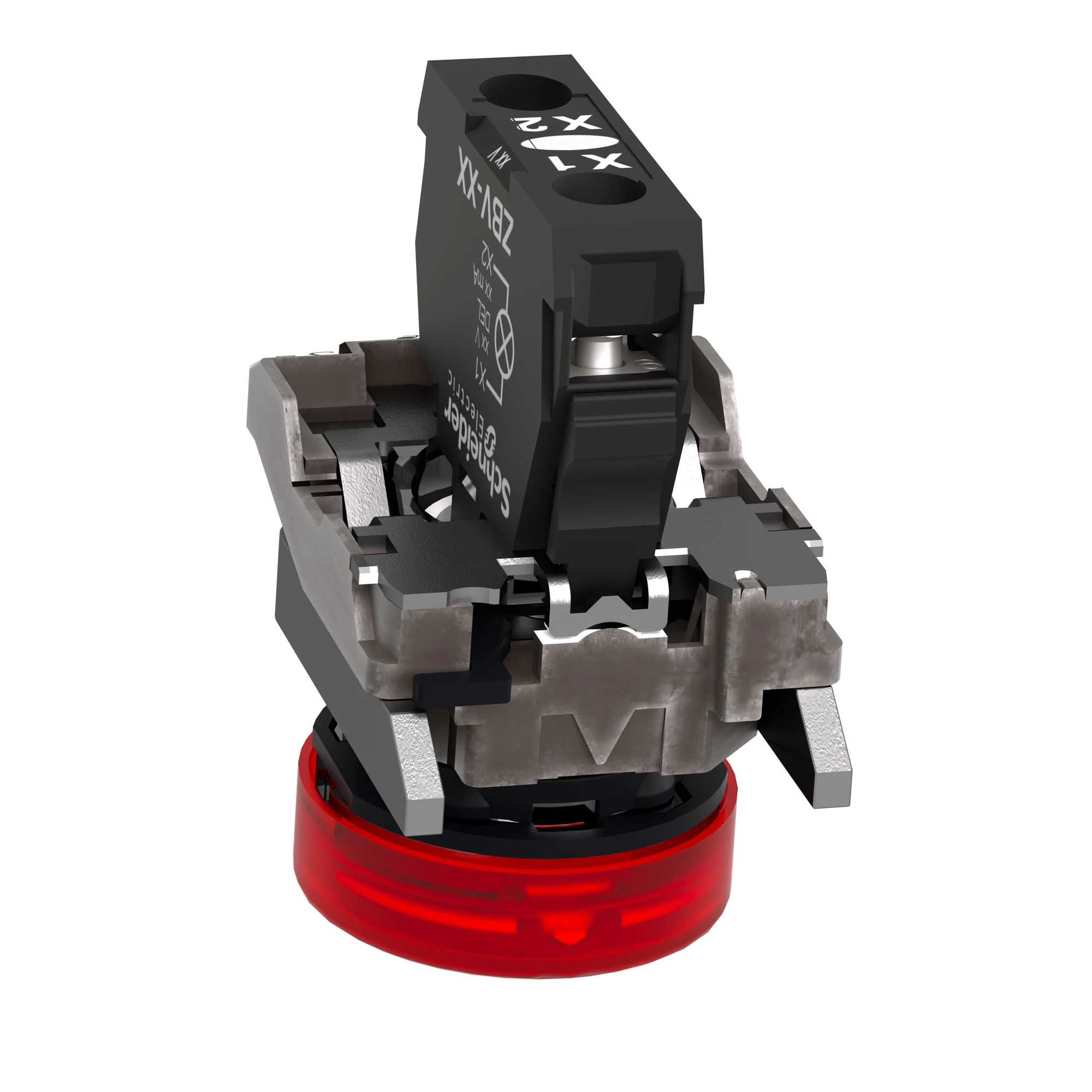 Schneider Electric XB4BVB4EX Pilot light, red, +LED 24V AC/DC, ATEX (img_007) Schneider Electric XB4BVB4EX Pilot light, red, +LED 24V AC/DC, ATEX (img_007)