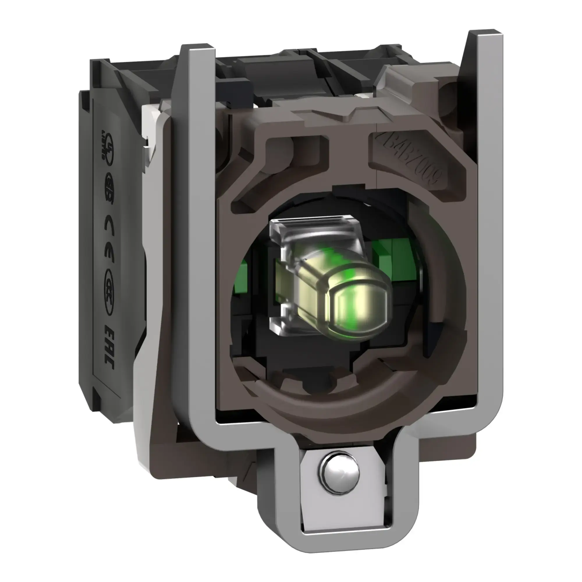 Schneider Electric ZB4BW0B13 Auxiliary contact block with mounting flange, Harmony XB4, metal, white, universal LED, 2S, 24V ACDC (img_009) Schneider Electric ZB4BW0B13 Auxiliary contact block with mounting flange, Harmony XB4, metal, white, universal LED, 2S, 24V ACDC (img_009)