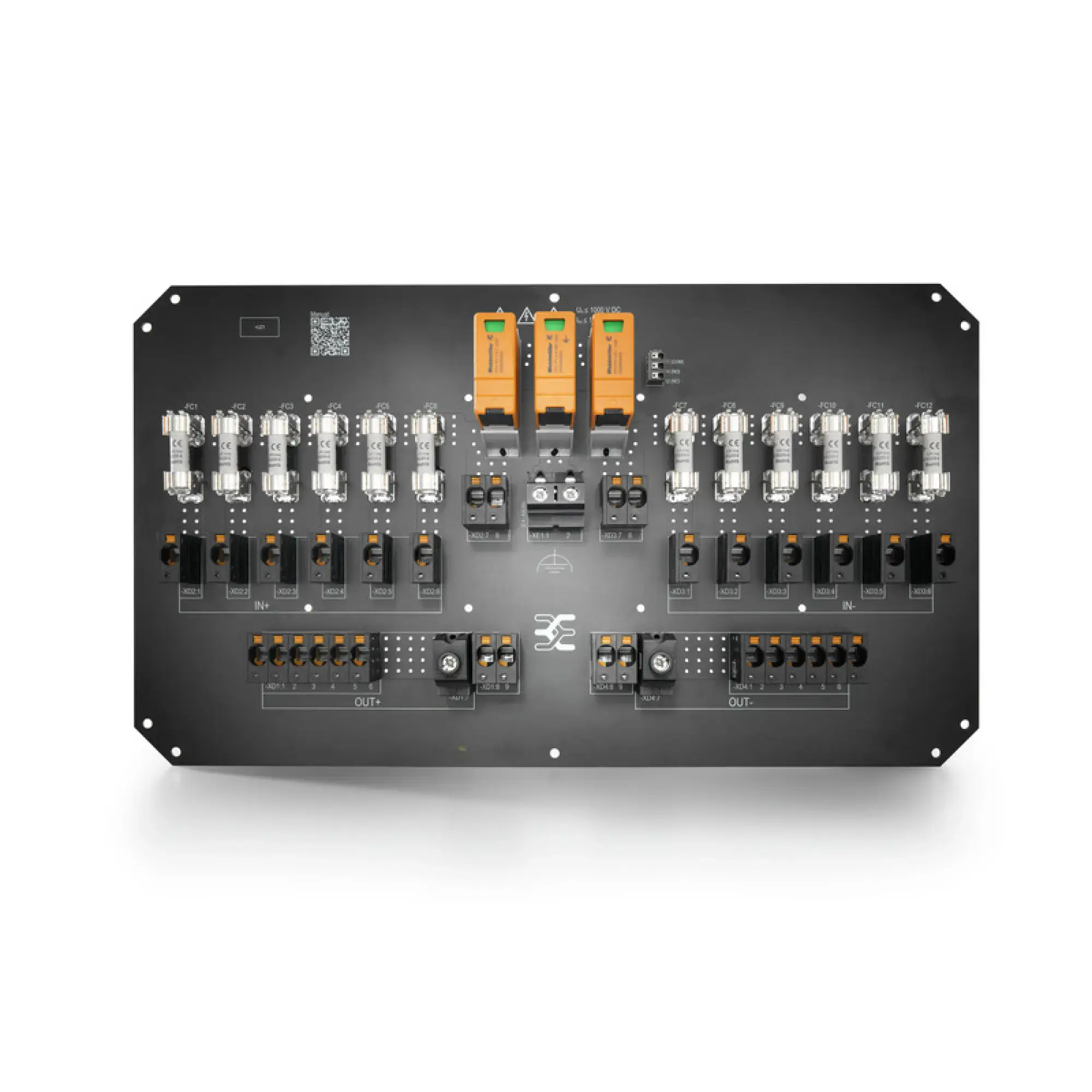 Weidmüller 2770540000 Combiner Box (Photovoltaik), 1000 V, 1 MPP, 6 Inputs / 6 Outputs per MPP, With fuse holder, Surge protection I / II PVN PCBA 1KV 6I6O SPD T1+2 F (img_001) Weidmüller 2770540000 Combiner Box (Photovoltaik), 1000 V, 1 MPP, 6 Inputs / 6 Outputs per MPP, With fuse holder, Surge protection I / II PVN PCBA 1KV 6I6O SPD T1+2 F (img_001)