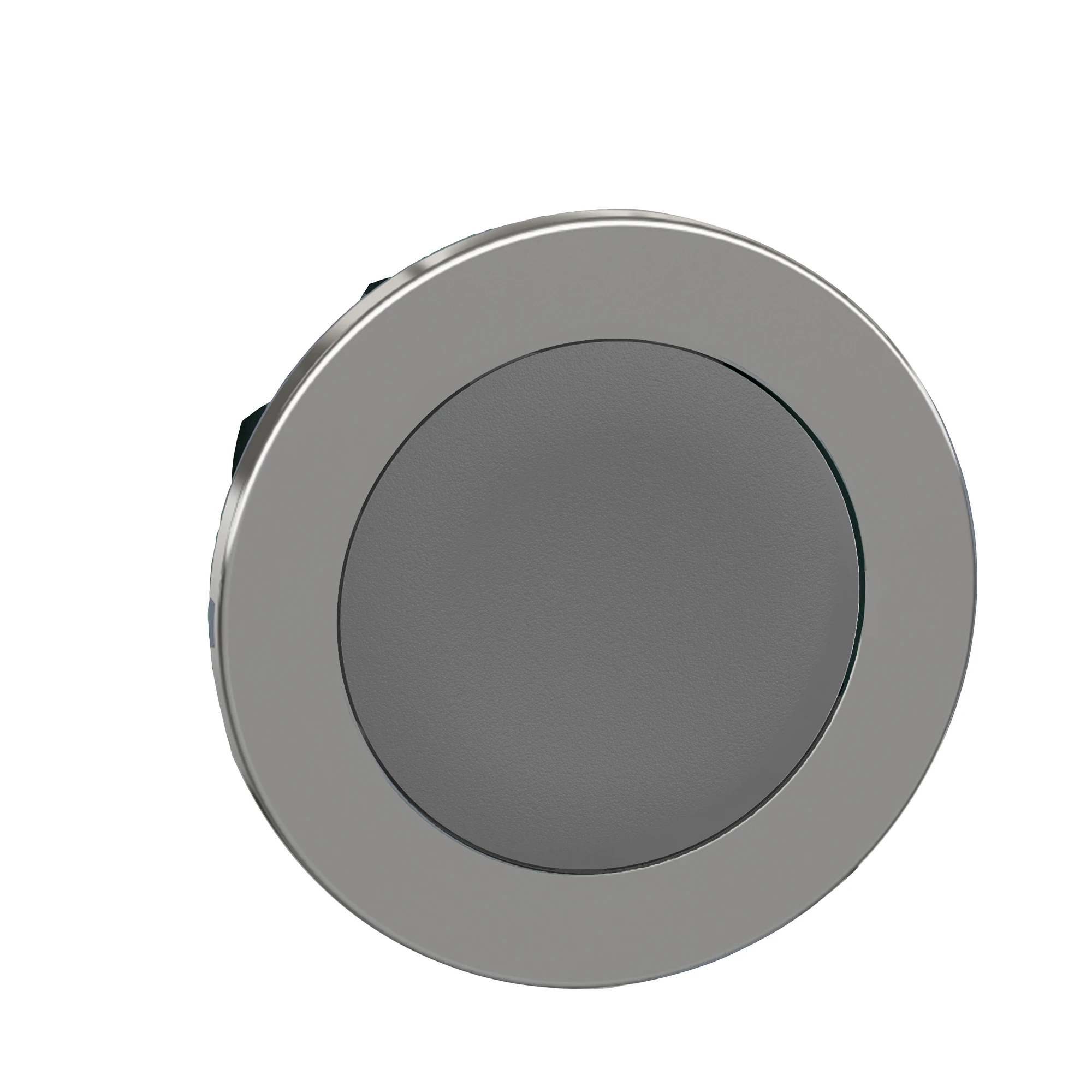 Schneider Electric ZB4FA8 Push-button, front element, Harmony XB4F, metal, 30mm, yellow, unlabeled, momentary (img_001)
