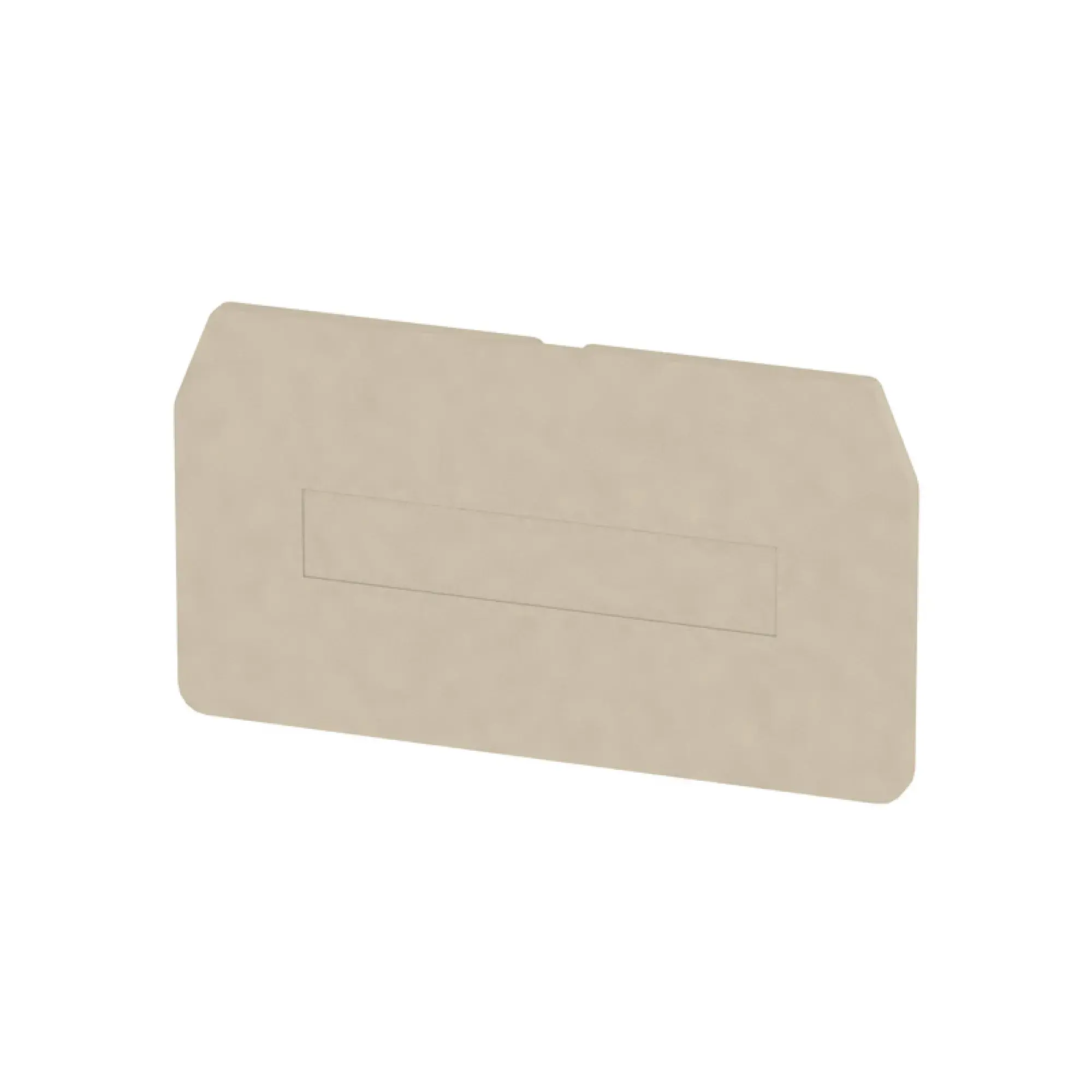 Weidmüller 1632090000 Partition plate (terminal), dark beige, Height: 62 mm, Width: 2 mm, V-0, Wemid (img_001)