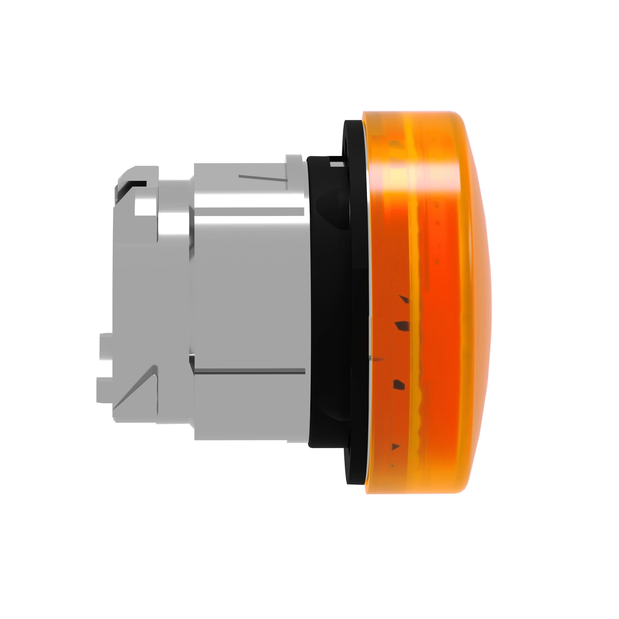 Schneider Electric ZB4BV053E Indicator light, front element, Harmony XB4, metal, 22mm, orange, for universal LED, smooth dome, for insert label (img_004) Schneider Electric ZB4BV053E Indicator light, front element, Harmony XB4, metal, 22mm, orange, for universal LED, smooth dome, for insert label (img_004)