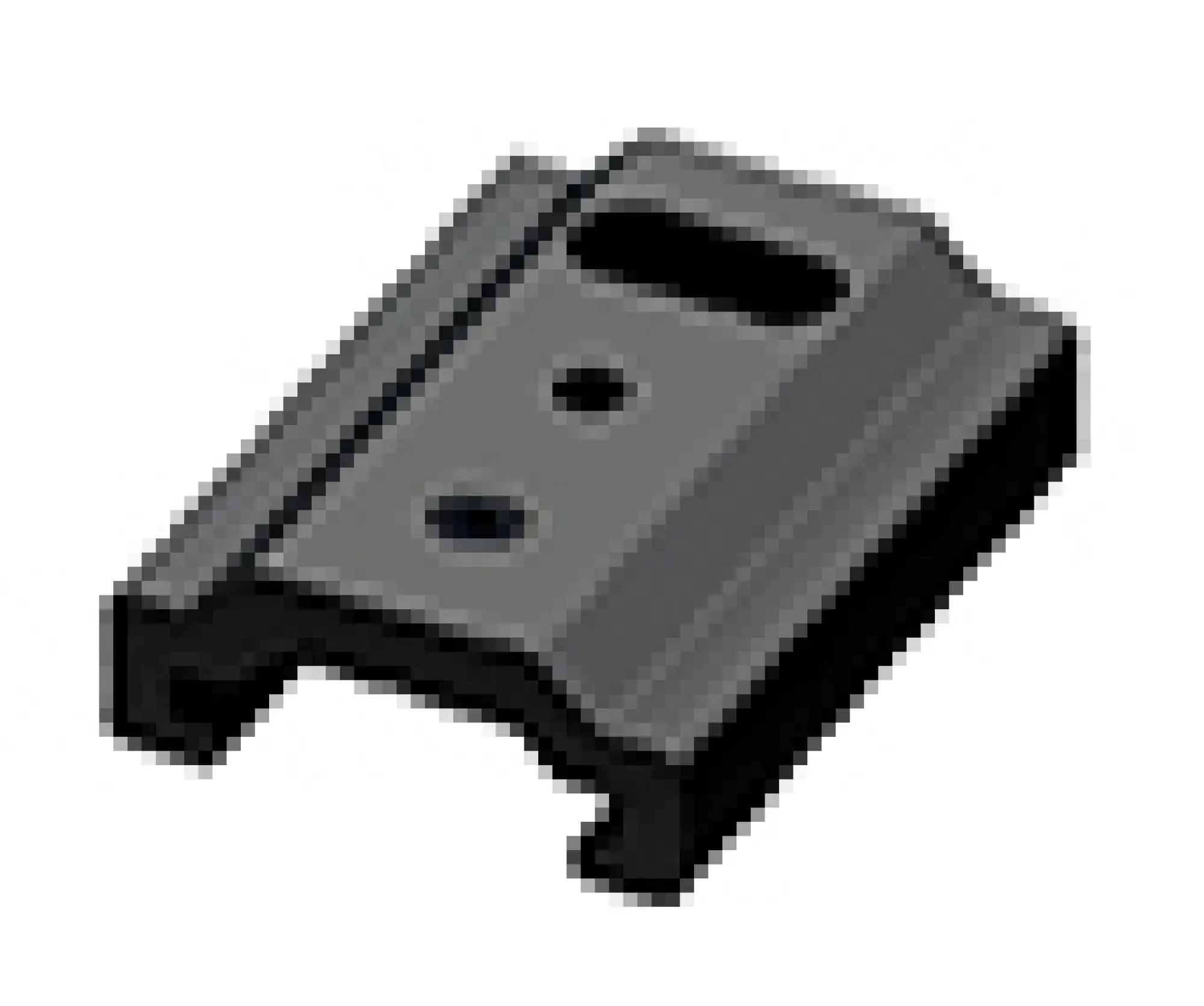 Performance iN Lighting 311049 Kurzer Bügel für Aufhängungen mit Öffnung für Kabel 311049 (img_001)