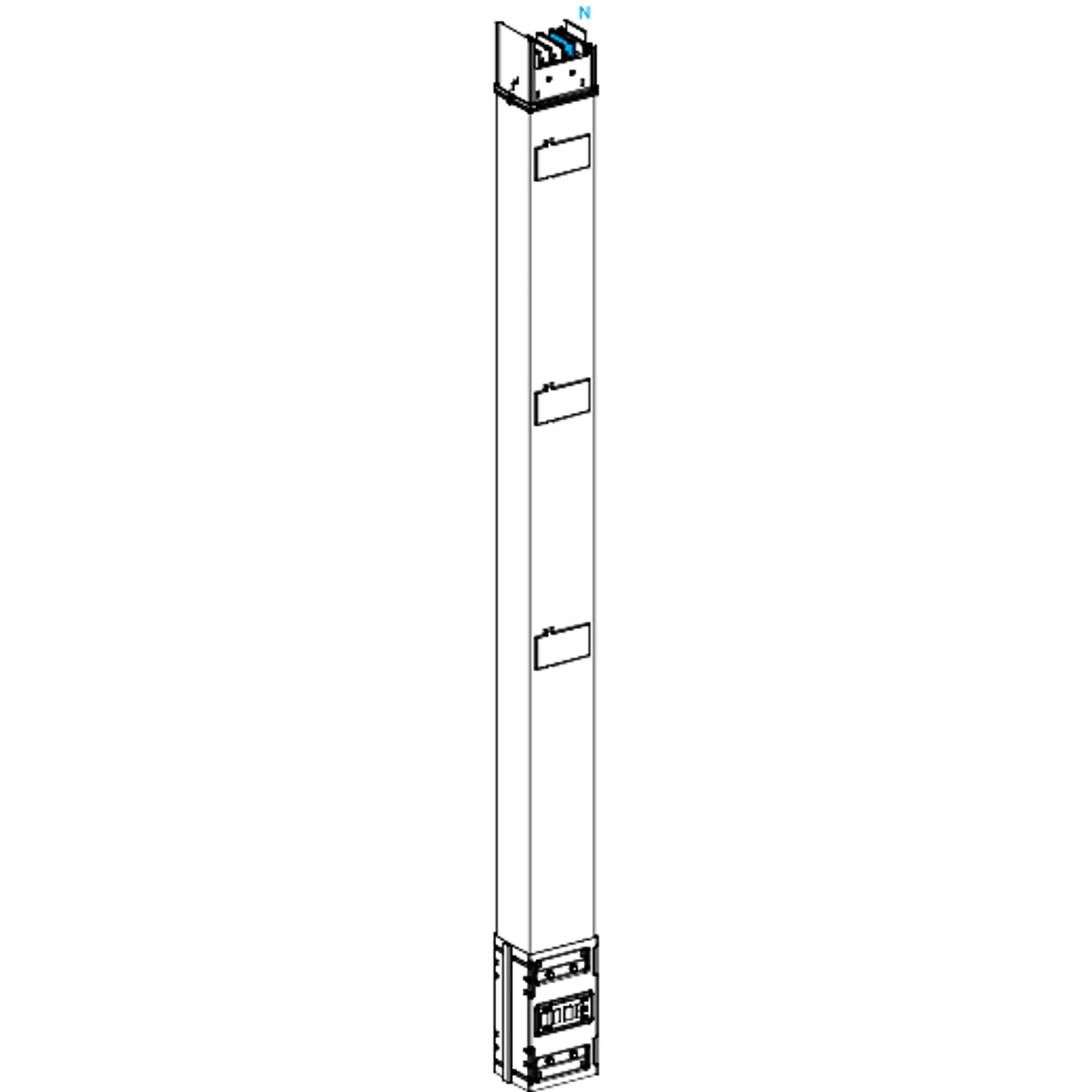Schneider Electric KSC630EV4203 KSC straight element, 630A, 2m, 3 outlets, one-sided (img_001) Schneider Electric KSC630EV4203 KSC straight element, 630A, 2m, 3 outlets, one-sided (img_001)