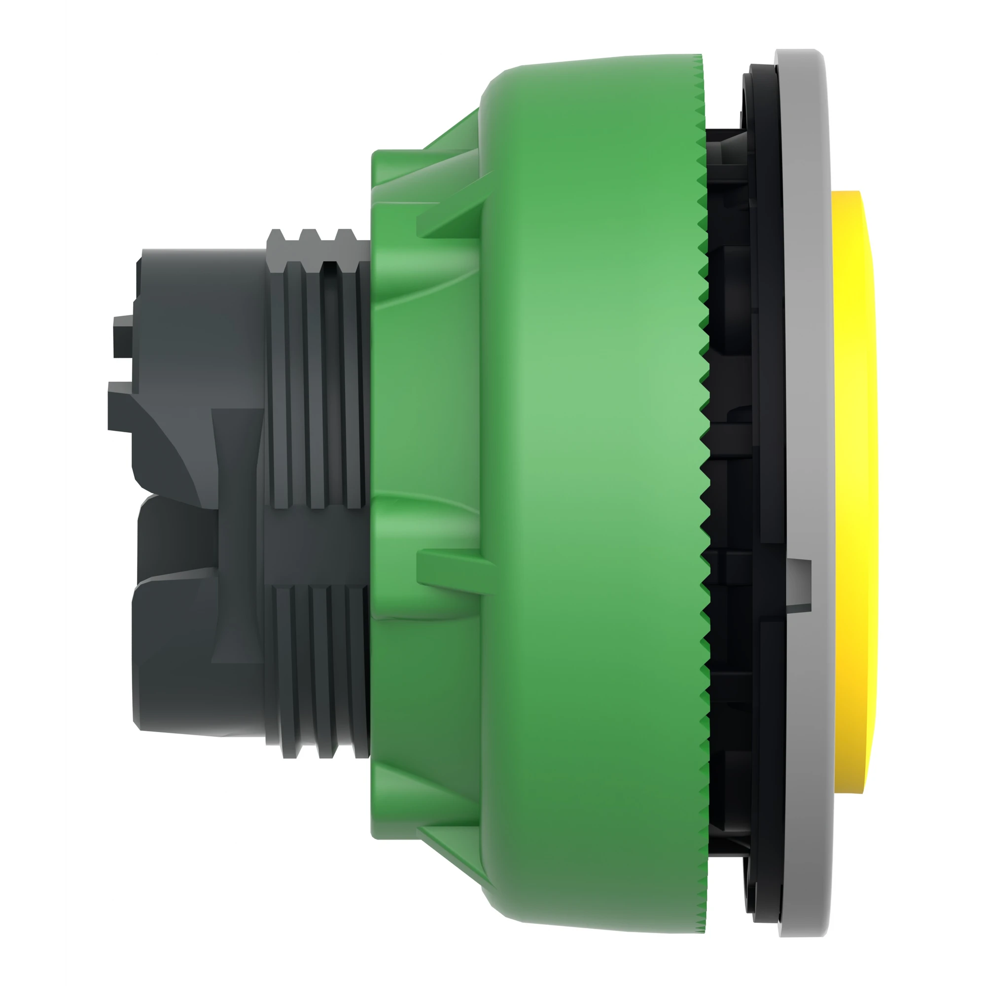 Schneider Electric ZB5FL5C0 Pushbutton, Front Element, Harmony XB5F, Plastic, 30mm, Light Grey, Yellow, Projecting, Unlabelled, Momentary (img_002) Schneider Electric ZB5FL5C0 Pushbutton, Front Element, Harmony XB5F, Plastic, 30mm, Light Grey, Yellow, Projecting, Unlabelled, Momentary (img_002)