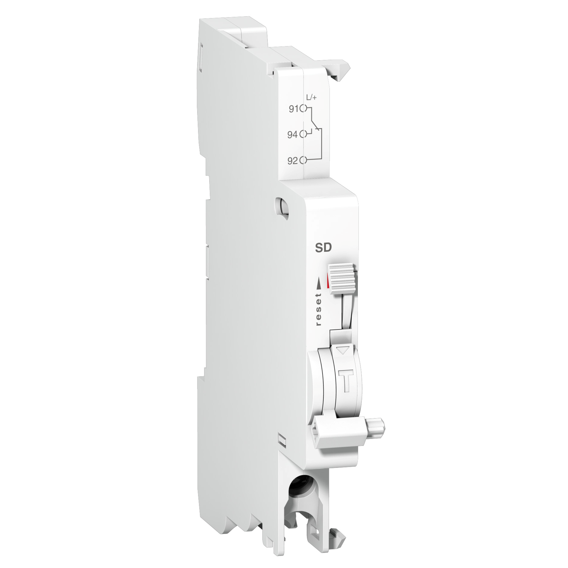 Schneider Electric Fault signaling switch SD for C60/C120/iDPN, 1W Schneider Electric Fault signaling switch SD for C60/C120/iDPN, 1W