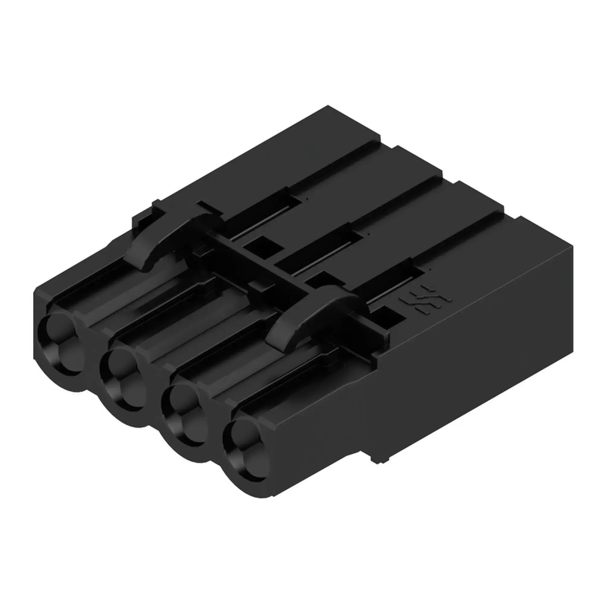 Weidmüller 1711980000 PCB connector (wire connection), 320 V, 21 A, Pitch in mm: 5.08, 2.5 mm², Number of poles: 4, Crimp connection, Box (img_001)