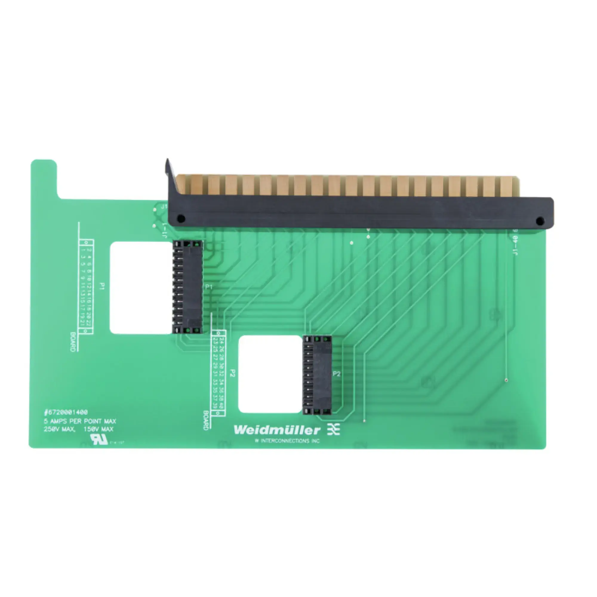 Weidmüller 6720001400 Interface module with card holder for SPS (img_001)