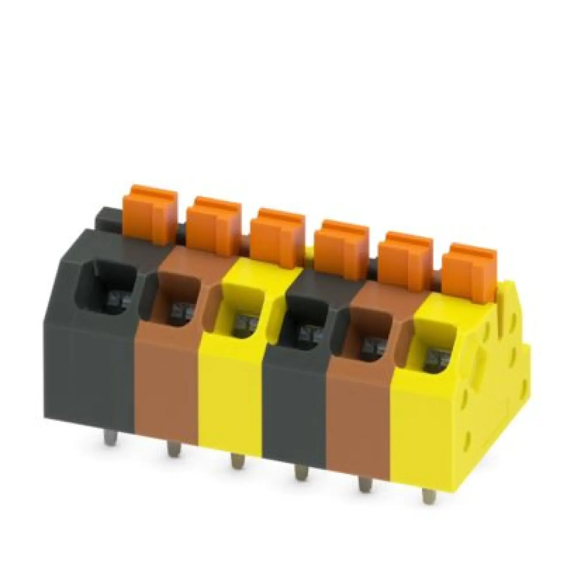 Phoenix Contact 1301489 PCB terminal block SPTAF 1/ 6-3,5-EL MC:BK,BN,YE (img_001)