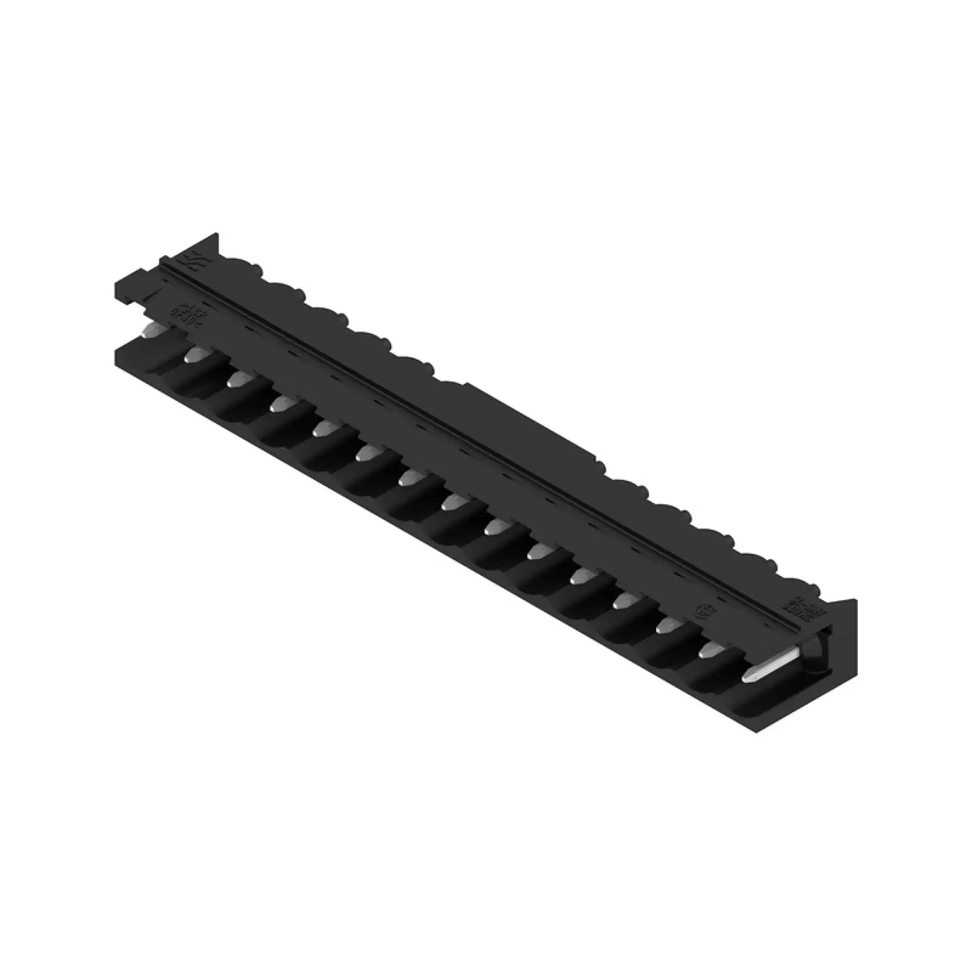 Weidmüller 1774892001 PCB connector (board connection), 320 V, 27.5 A, Pitch in mm: 5.08, Number of poles: 15, THT/THR solder connection, Box (img_001) Weidmüller 1774892001 PCB connector (board connection), 320 V, 27.5 A, Pitch in mm: 5.08, Number of poles: 15, THT/THR solder connection, Box (img_001)