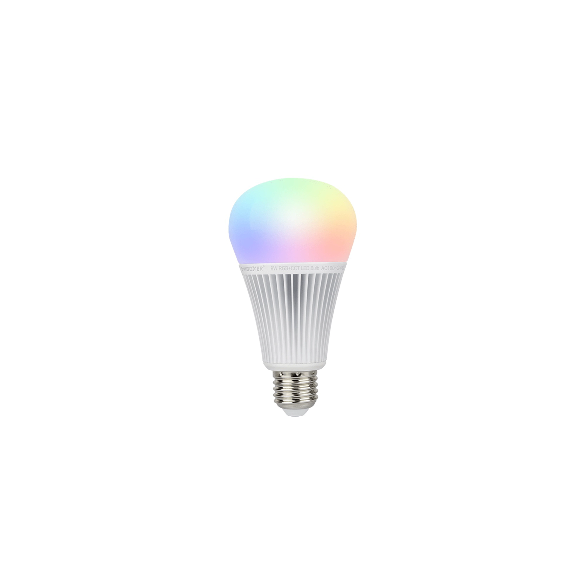 WSU Lights Mi-Light LED Lampe E27 - 9 Watt - RGB+CCT - 95 lm/W WSU Lights Mi-Light LED Lampe E27 - 9 Watt - RGB+CCT - 95 lm/W