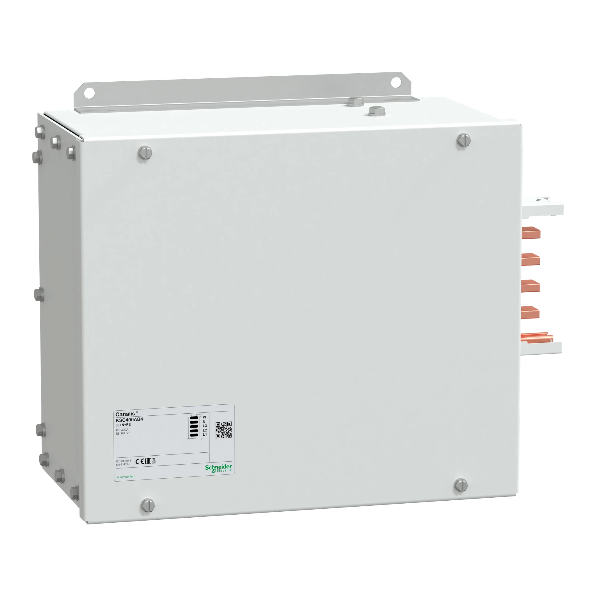 Schneider Electric KSC400AB4 KSC Endeinspeisung, 400A, Links- + Rechtsmontage (img_001) Schneider Electric KSC400AB4 KSC Endeinspeisung, 400A, Links- + Rechtsmontage (img_001)