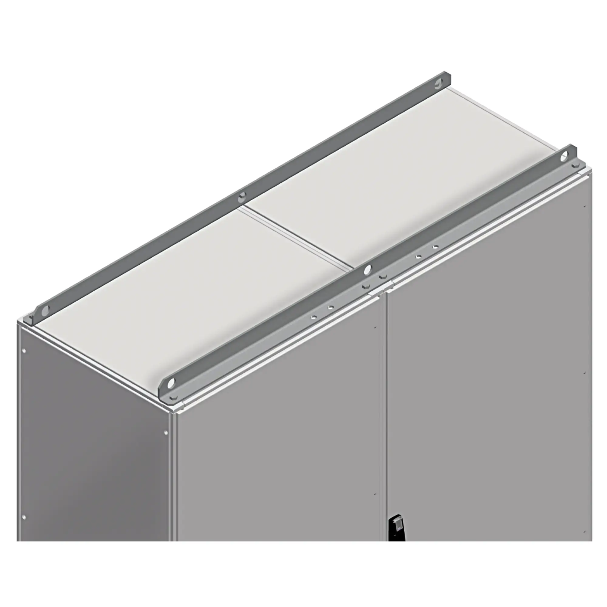 Schneider Electric NSYSFTB32 Set of 2 Spacial SF transport rails, galvanized, 3200mm (img_002)