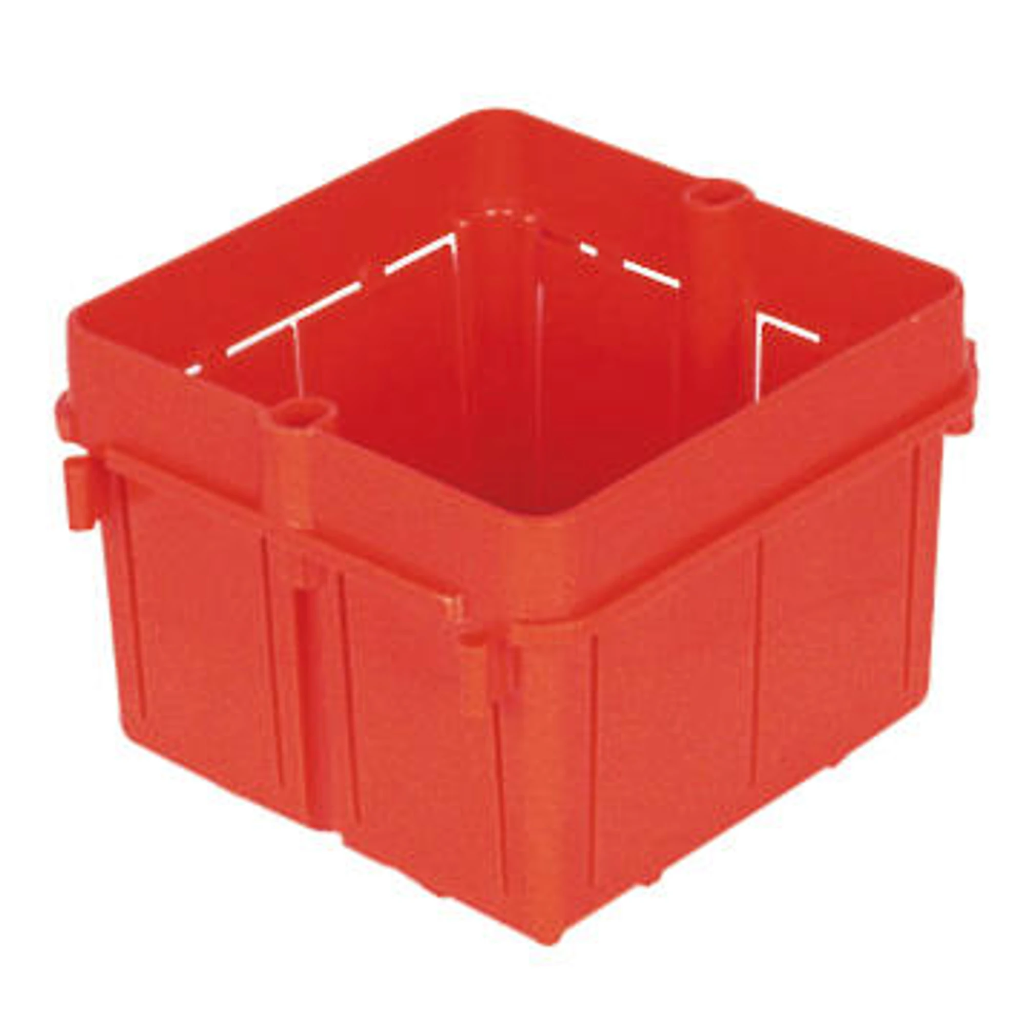 GEWISS GW24231 SQUARE FLUSH-MOUNTING BOXES - 2 GANG SECTIONAL - HALOGEN FREE - 70x70x50 (img_001)