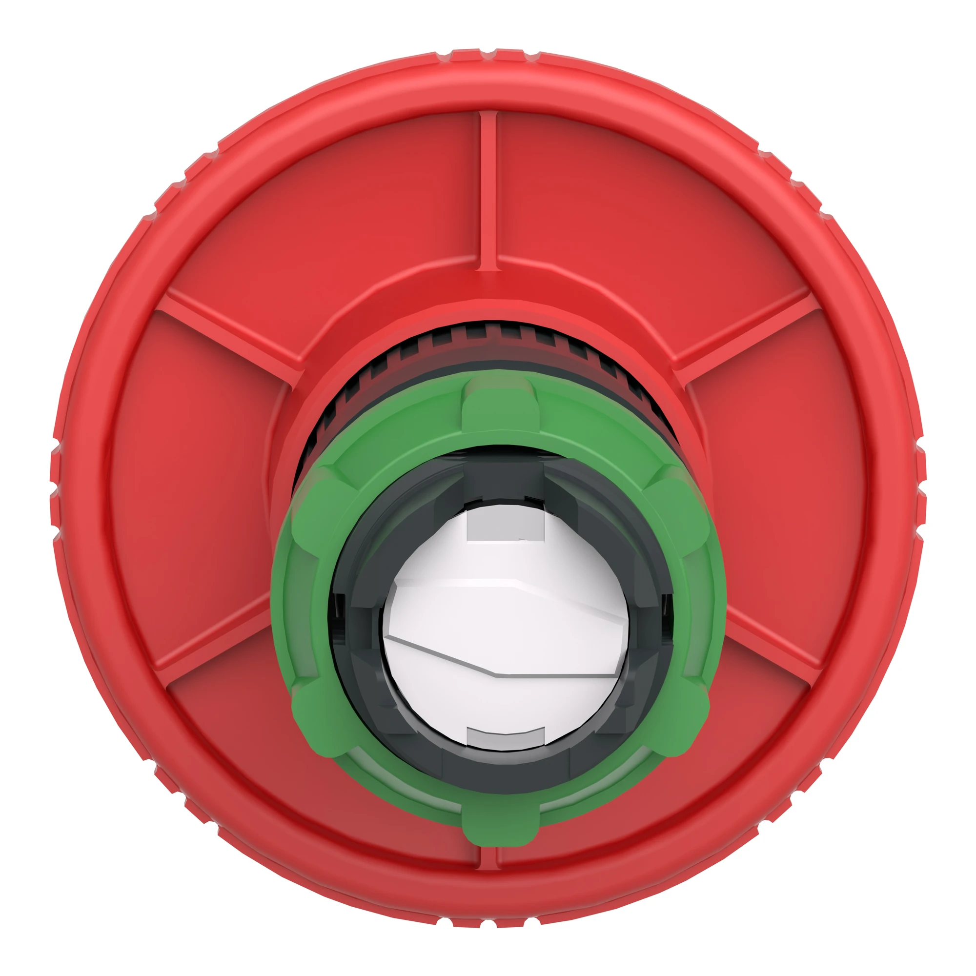Schneider Electric ZB5AS864 Emergency Stop Switch, Front Element, Harmony XB5, Plastic, 22mm, Red, Mushroom 60mm, Twist Release (img_002)
