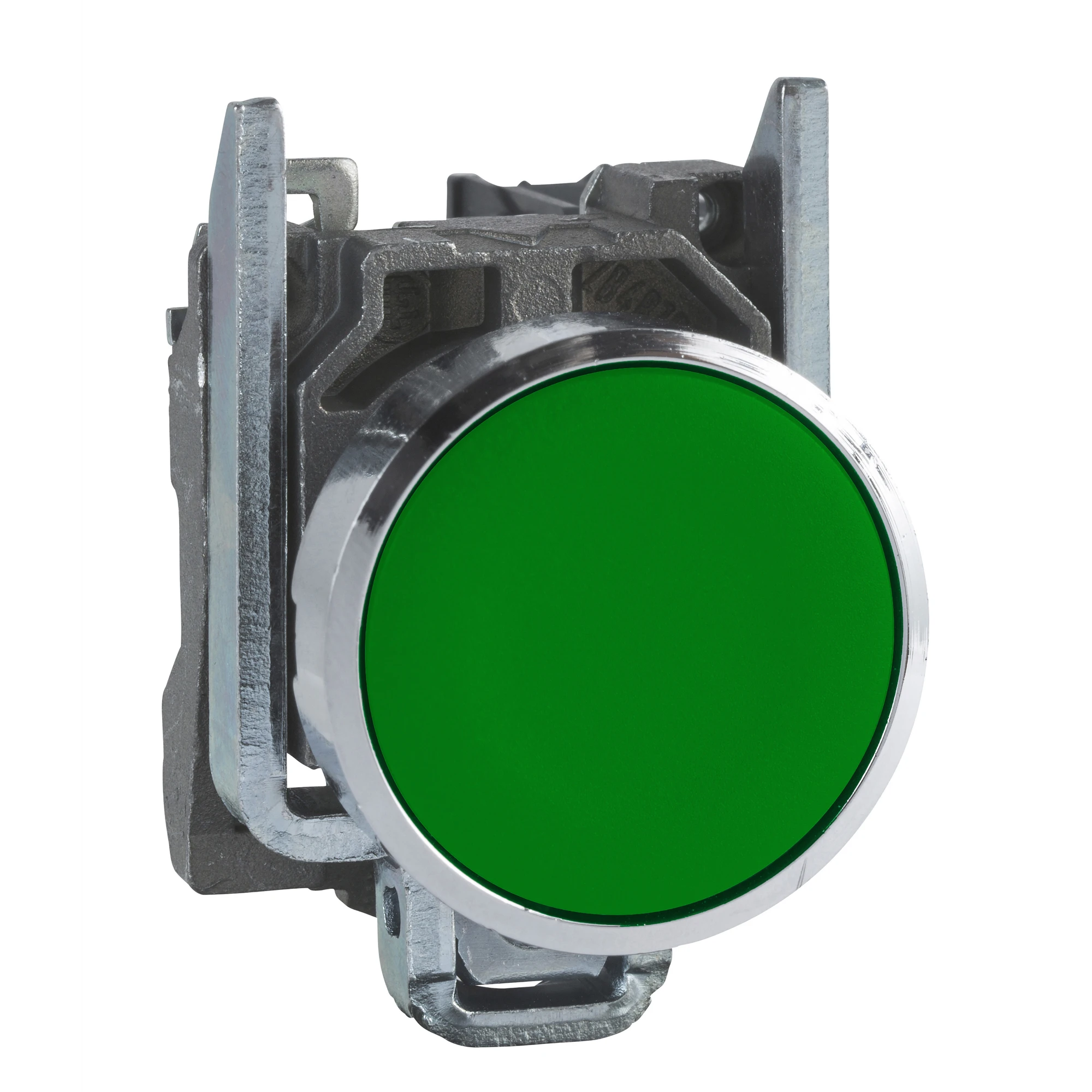 Schneider Electric XB4BA31 Pushbutton, Harmony XB4, metal, 22mm, green, unmarked, momentary, screw clamp, 1NC (img_001) Schneider Electric XB4BA31 Pushbutton, Harmony XB4, metal, 22mm, green, unmarked, momentary, screw clamp, 1NC (img_001)