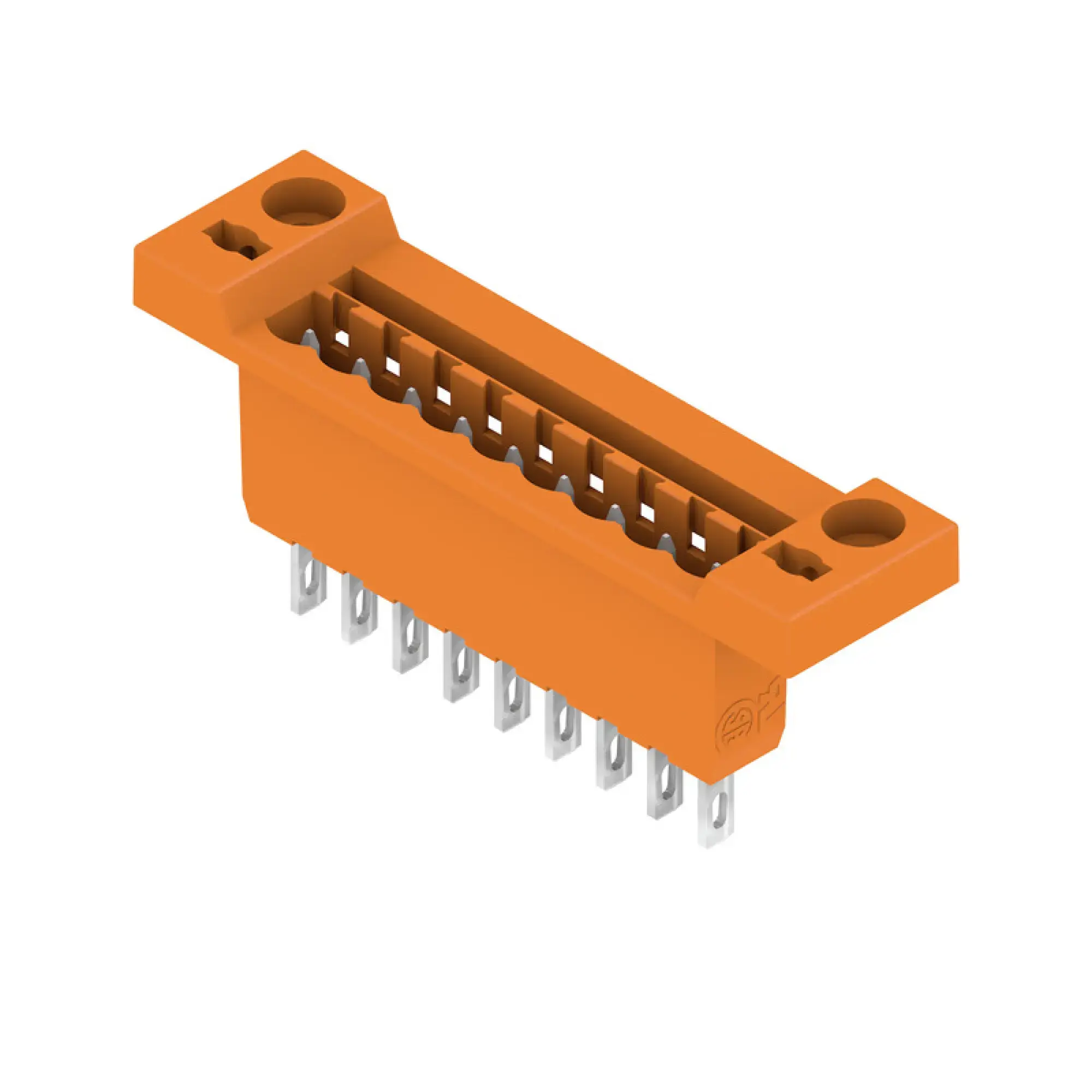 Weidmüller 1599200000 PCB connector (board connection), 320 V, 15 A, Pitch in mm: 5.08, Number of poles: 9, Box (img_001)