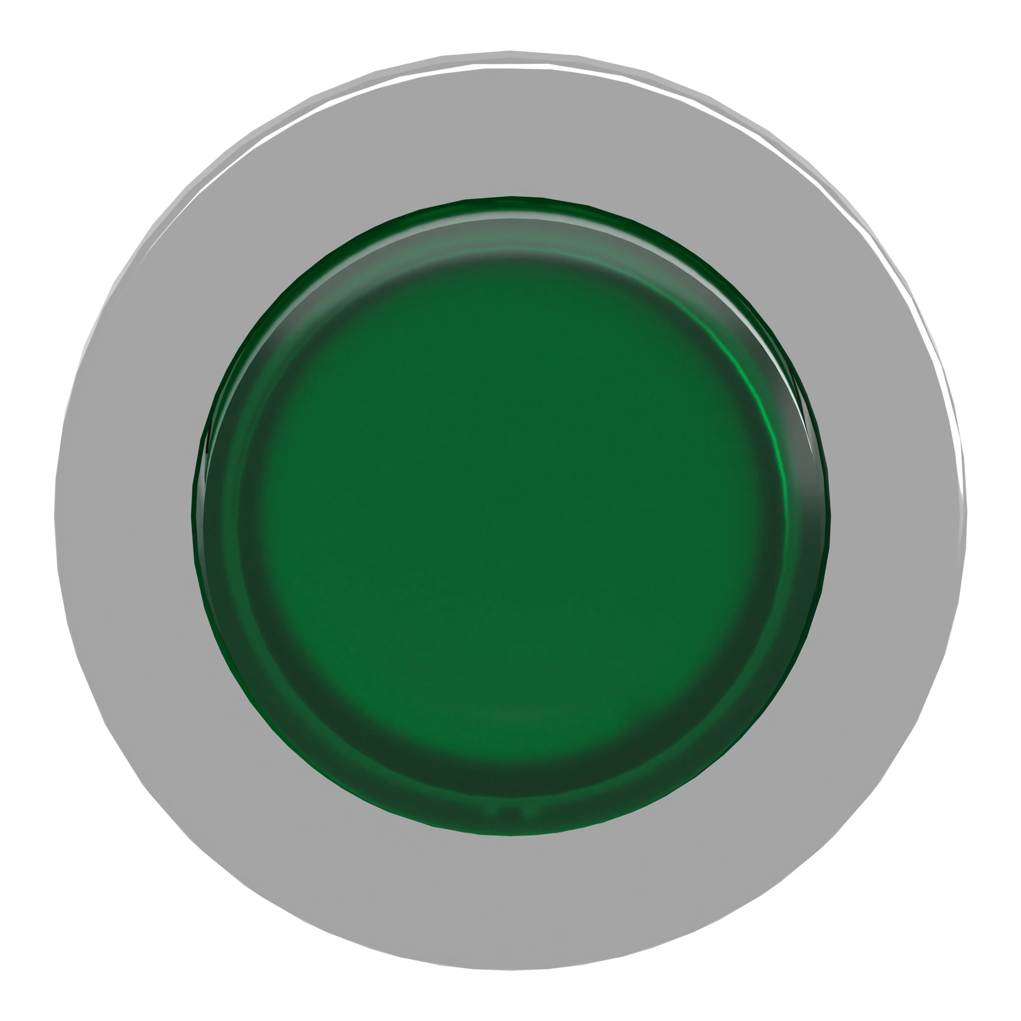Schneider Electric ZB4FW133 Illuminated push-button, front element, Harmony XB4F, metal, 30mm, green, protruding, unlabelled, for universal LED (img_003)