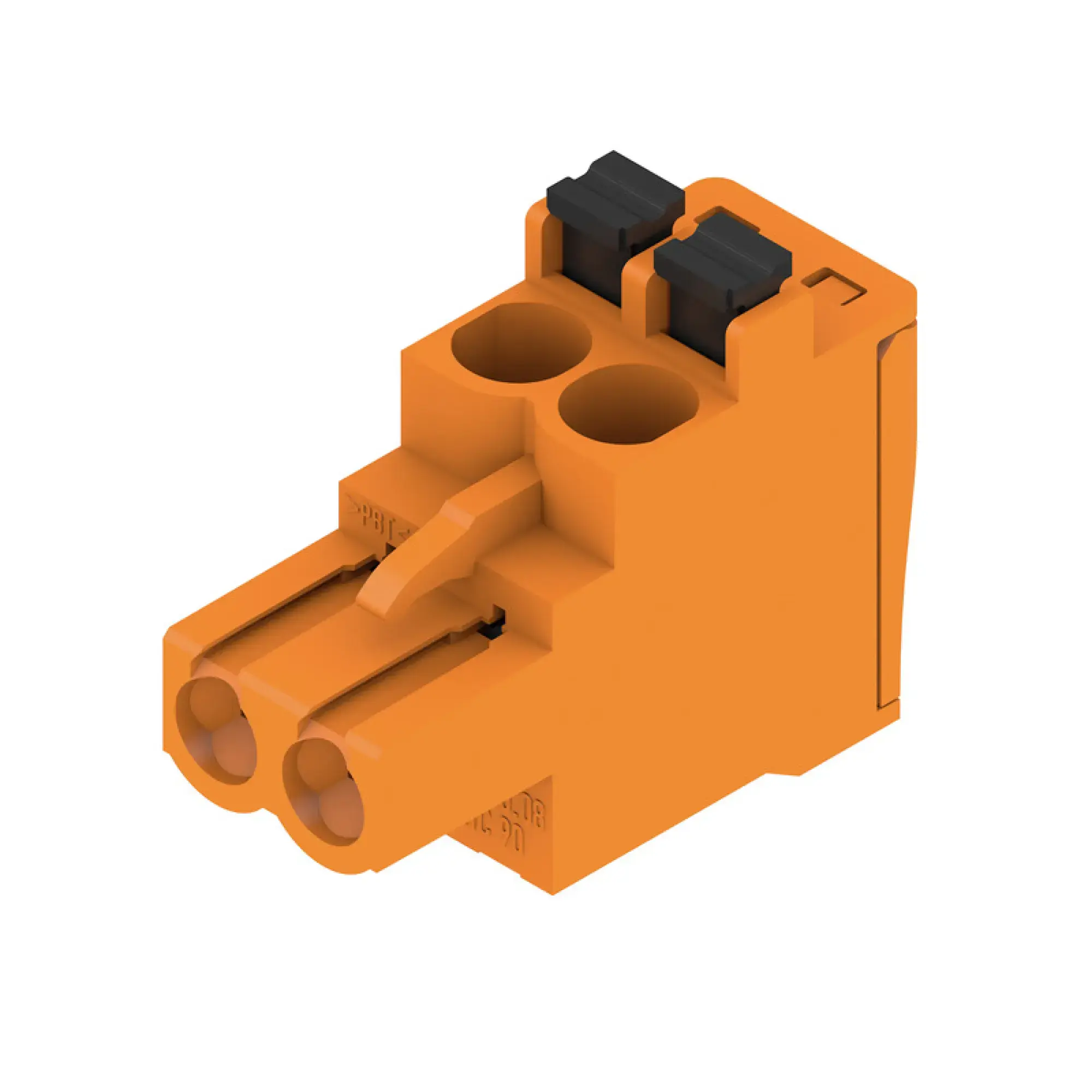 Weidmüller 1001530000 PCB connector (wire connection), 320 V, 24 A, Pitch in mm: 5.08, 3.31 mm², Number of poles: 2, PUSH IN with actuator, Box (img_001)